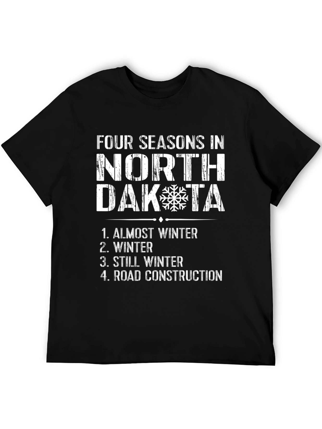 North Dakota Four Seasons Graphic Tee