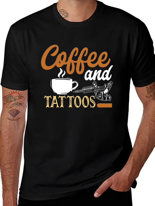 Coffee and Tattoos Graphic Tee
