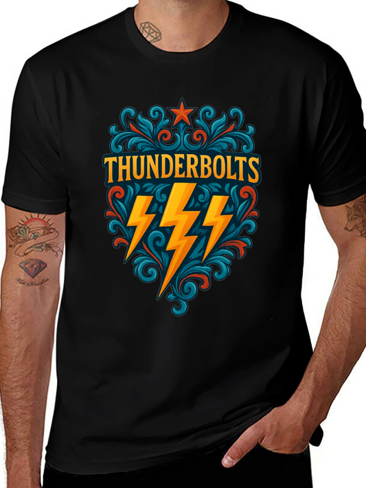 Thunderbolts Graphic Tee - Stylish Comic Book Fan Apparel