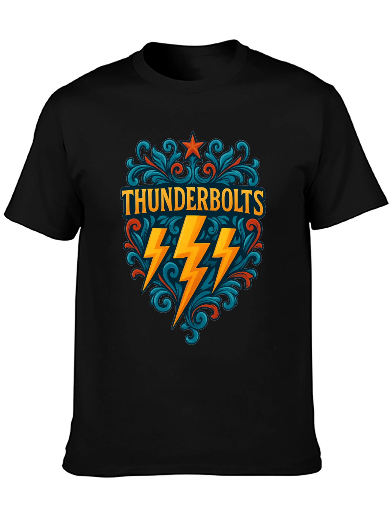 Thunderbolts Graphic Tee - Stylish Comic Book Fan Apparel