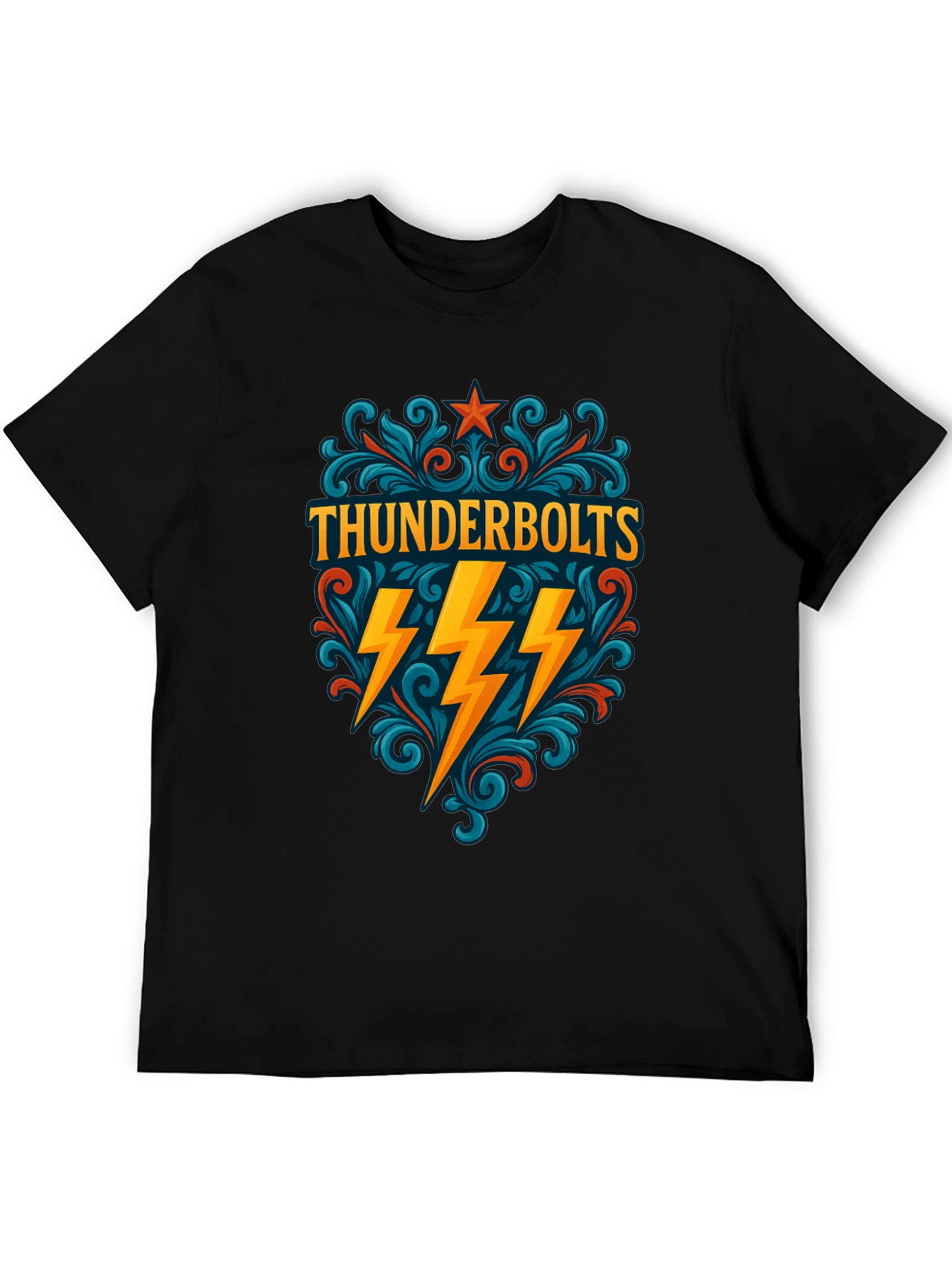 Thunderbolts Graphic Tee - Stylish Comic Book Fan Apparel