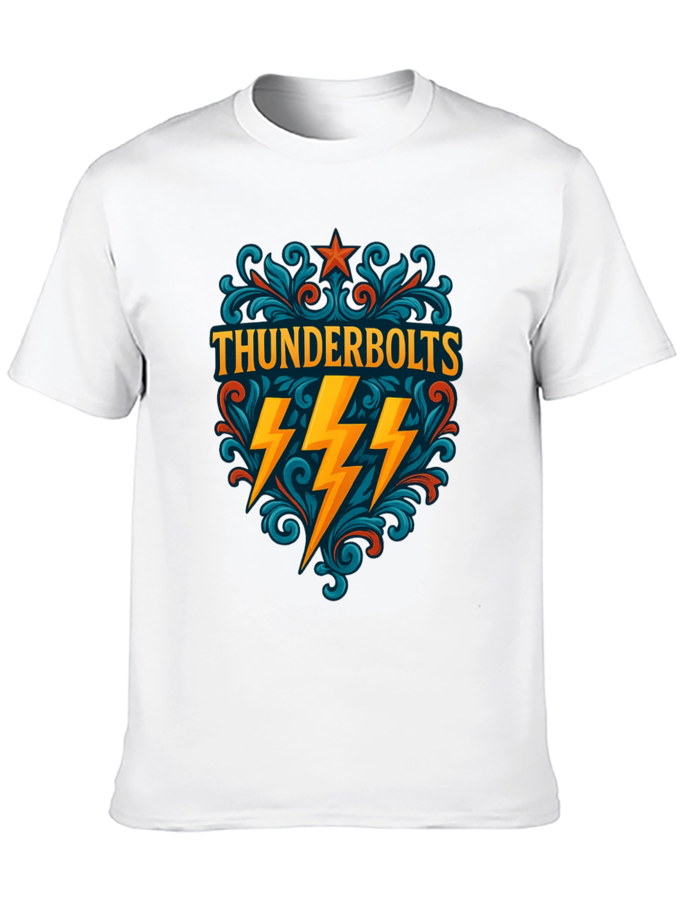 Thunderbolts Graphic Tee - Stylish Comic Book Fan Apparel