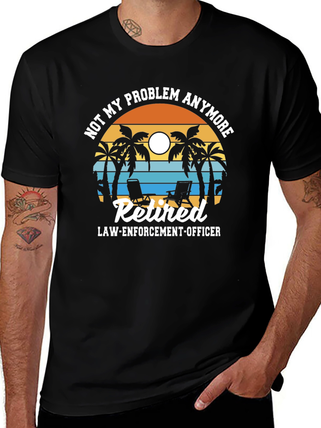 Retired Law Enforcement Officer T-Shirt