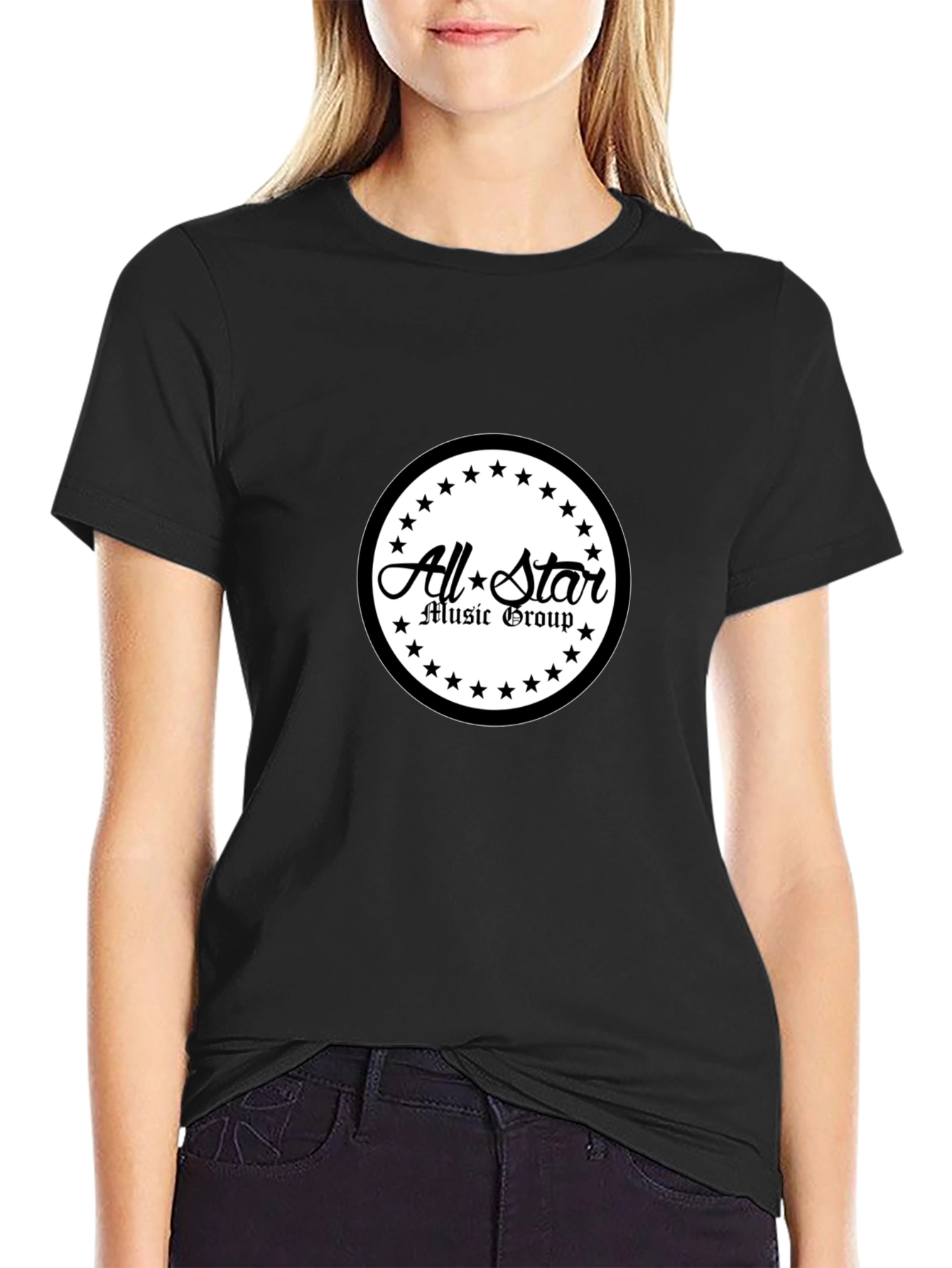 All Star Music Group Black T-Shirt