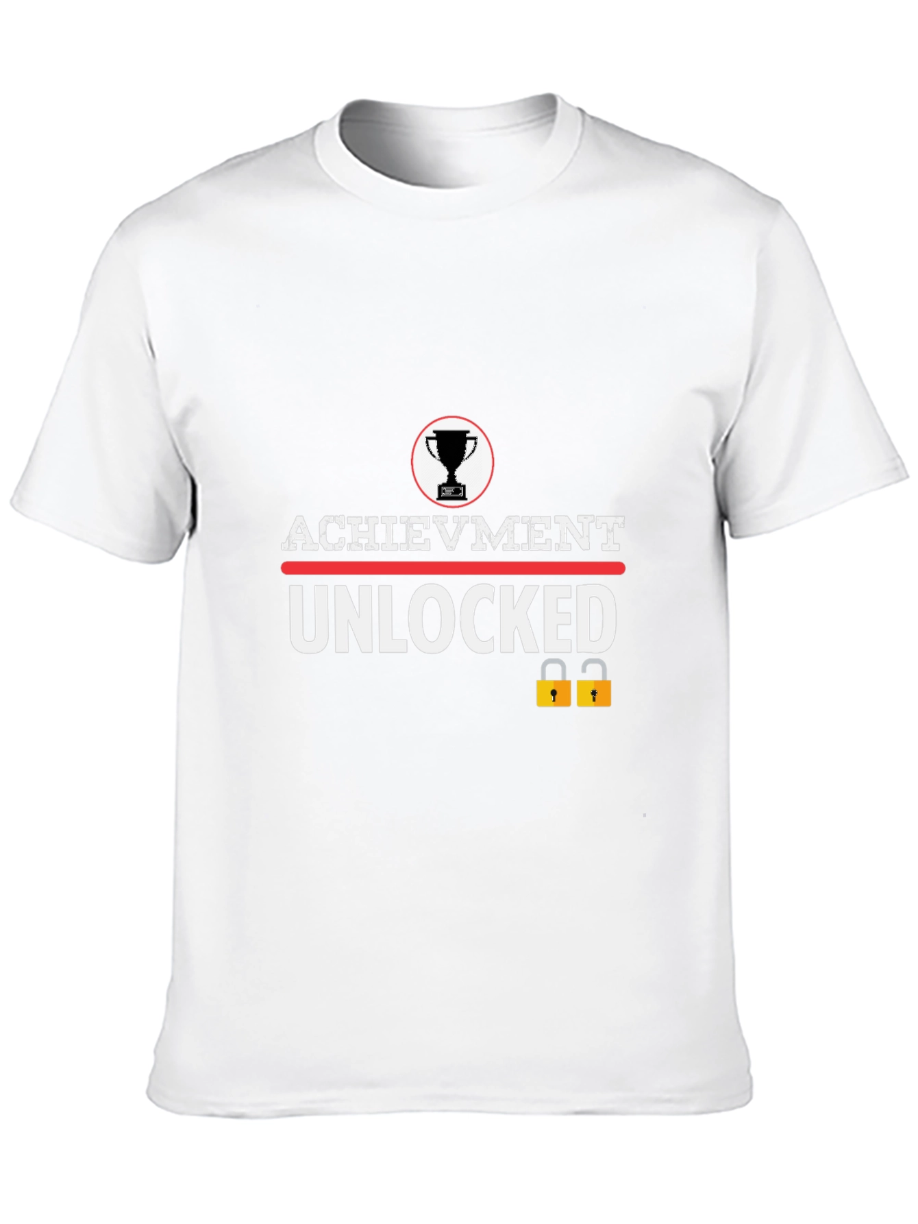 Achievement Unlocked Graphic Tee - Gamer T-Shirt