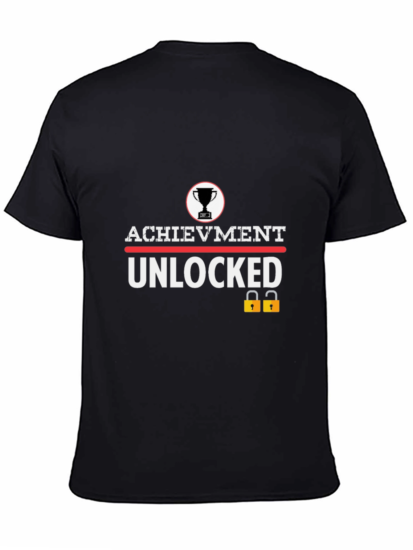 Achievement Unlocked Graphic Tee - Gamer T-Shirt