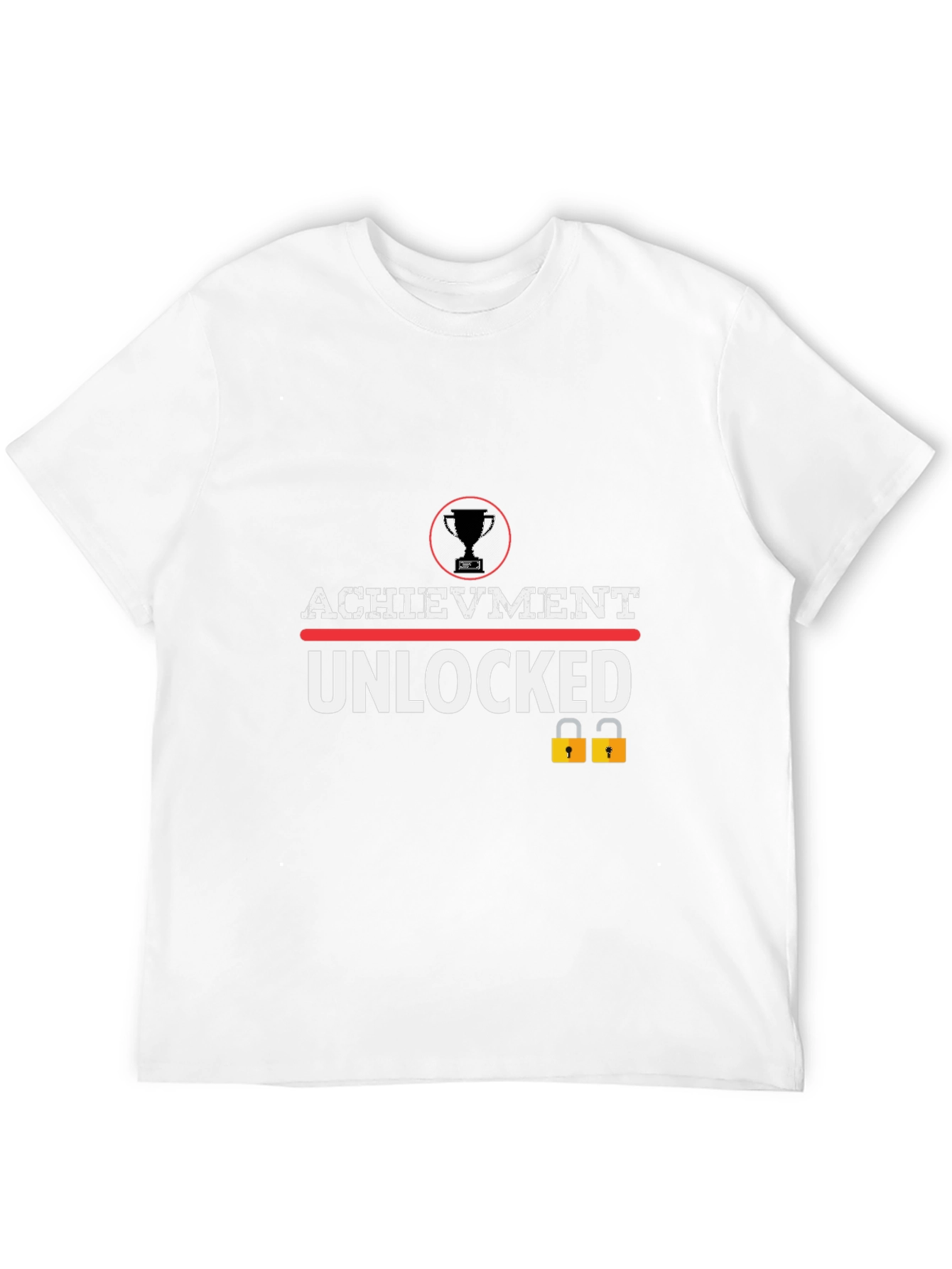 Achievement Unlocked Graphic Tee - Gamer T-Shirt