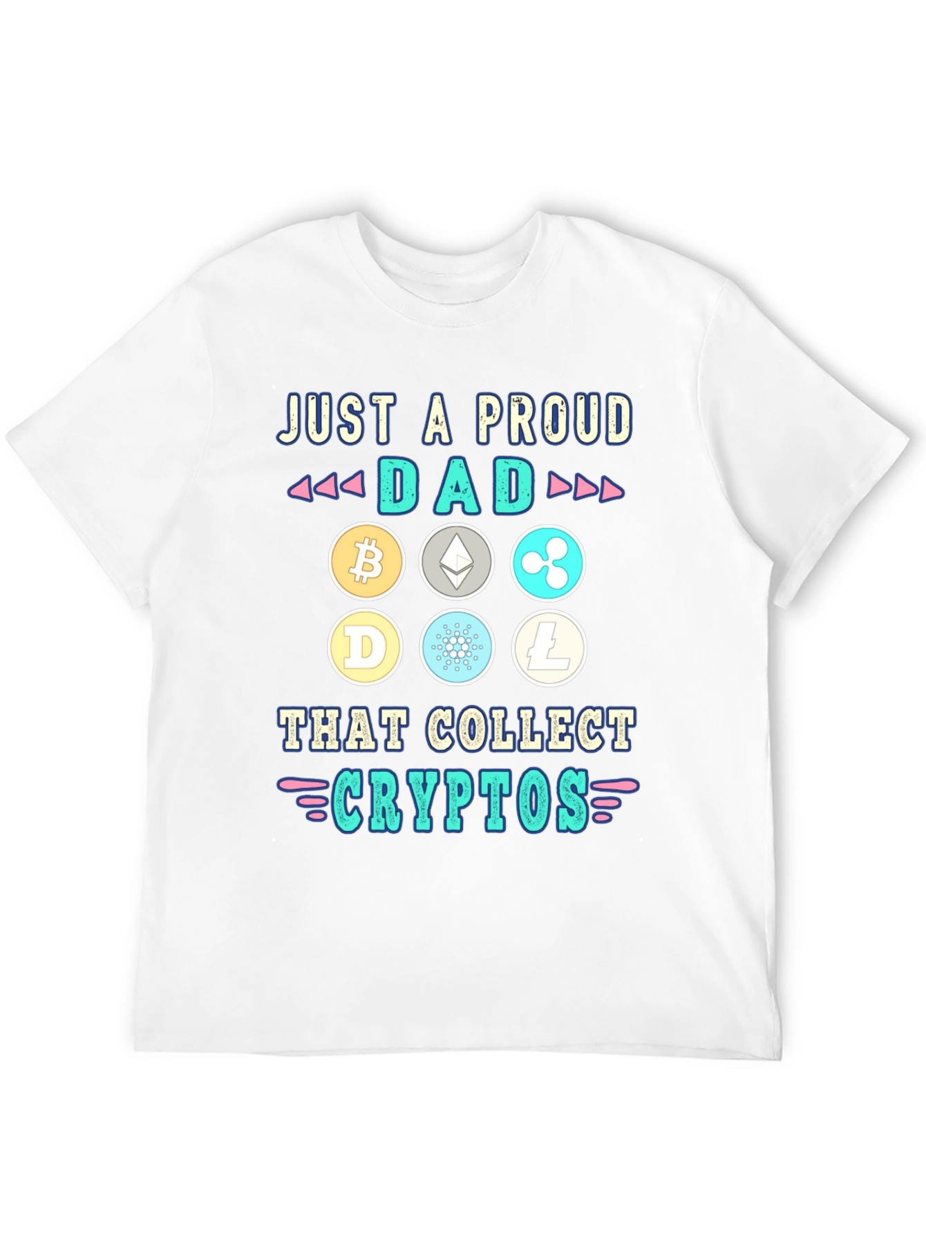 Proud Dad Crypto Collector T-Shirt
