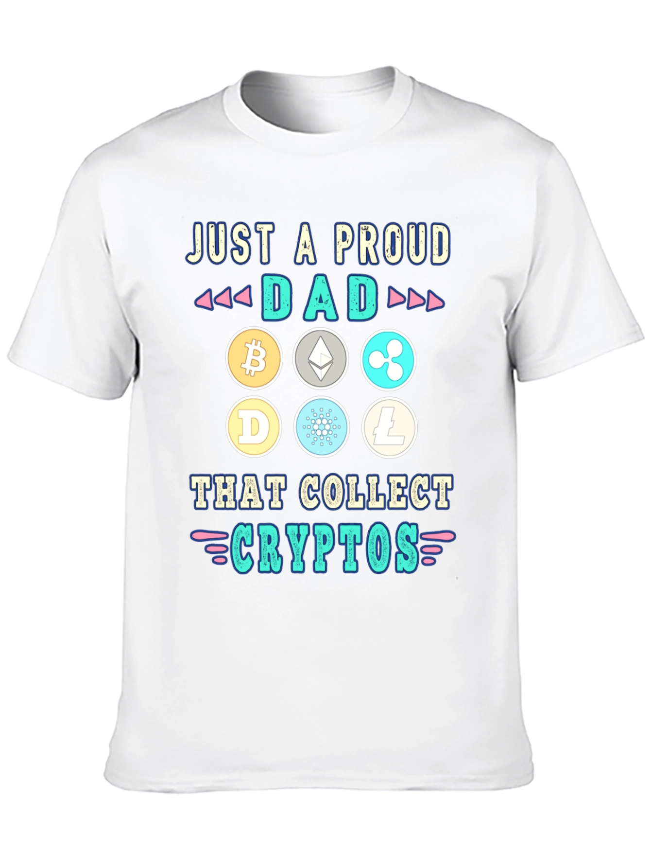 Proud Dad Crypto Collector T-Shirt