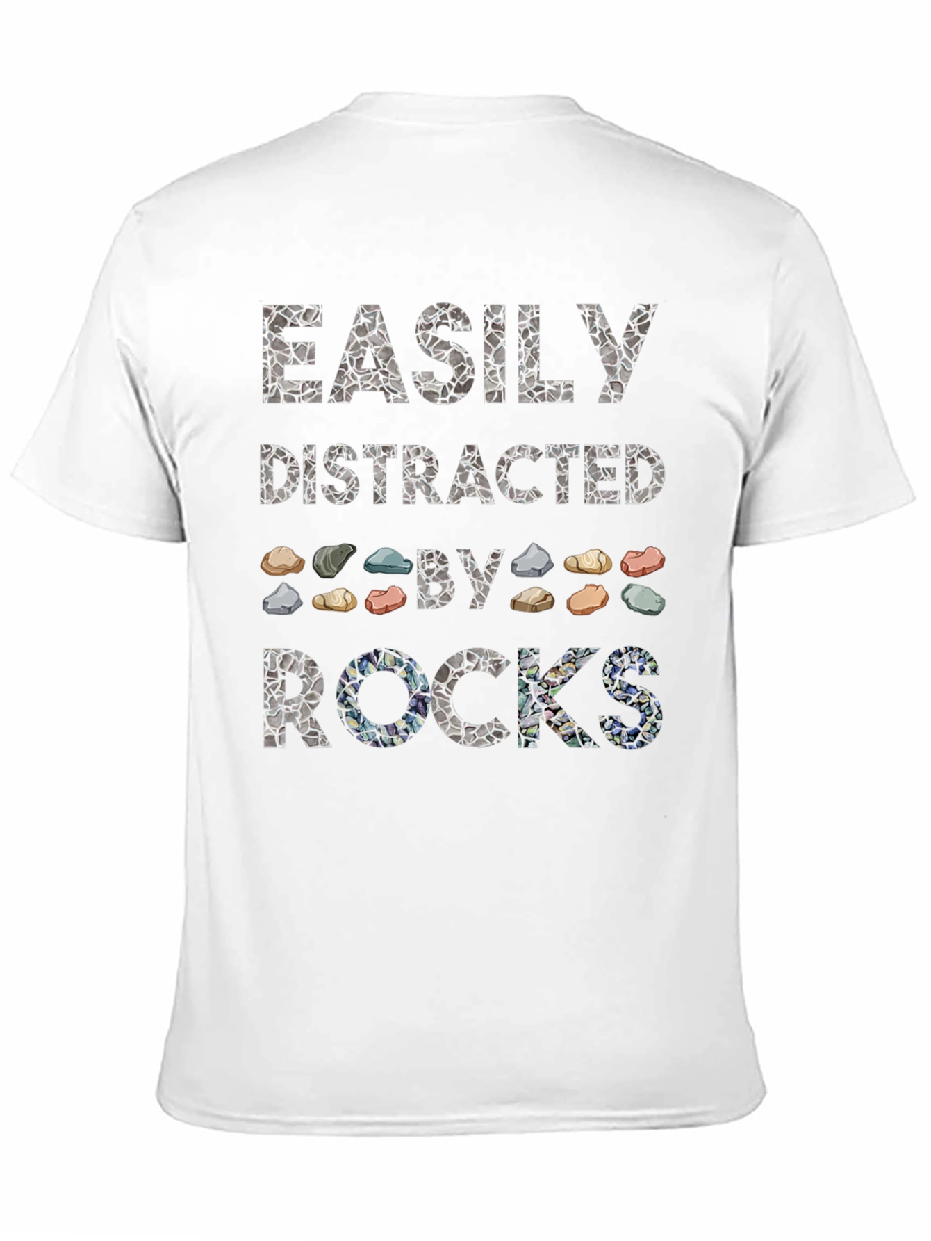Easily Distracted by Rocks Graphic Tee
