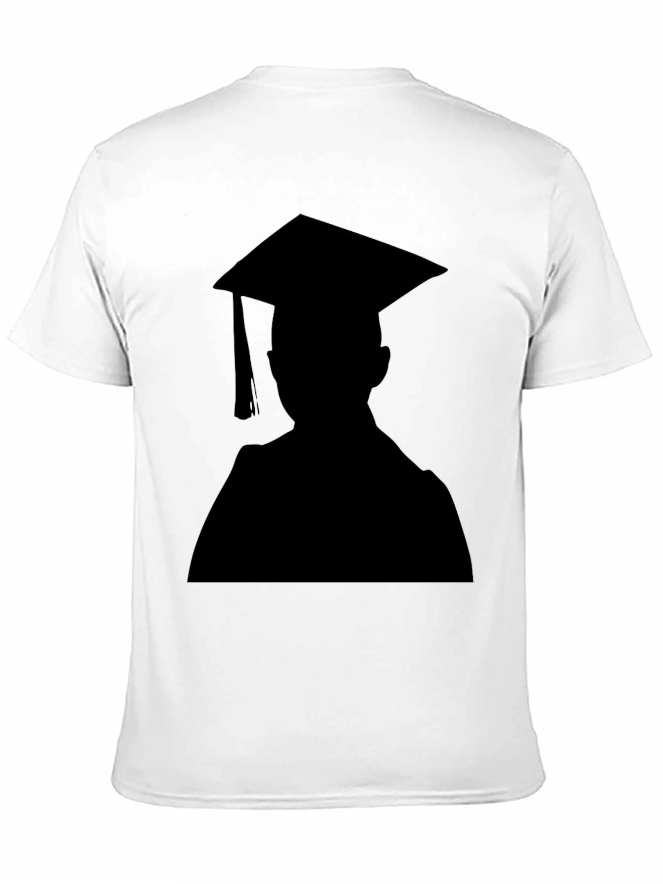 Graduation Silhouette Black T-Shirt