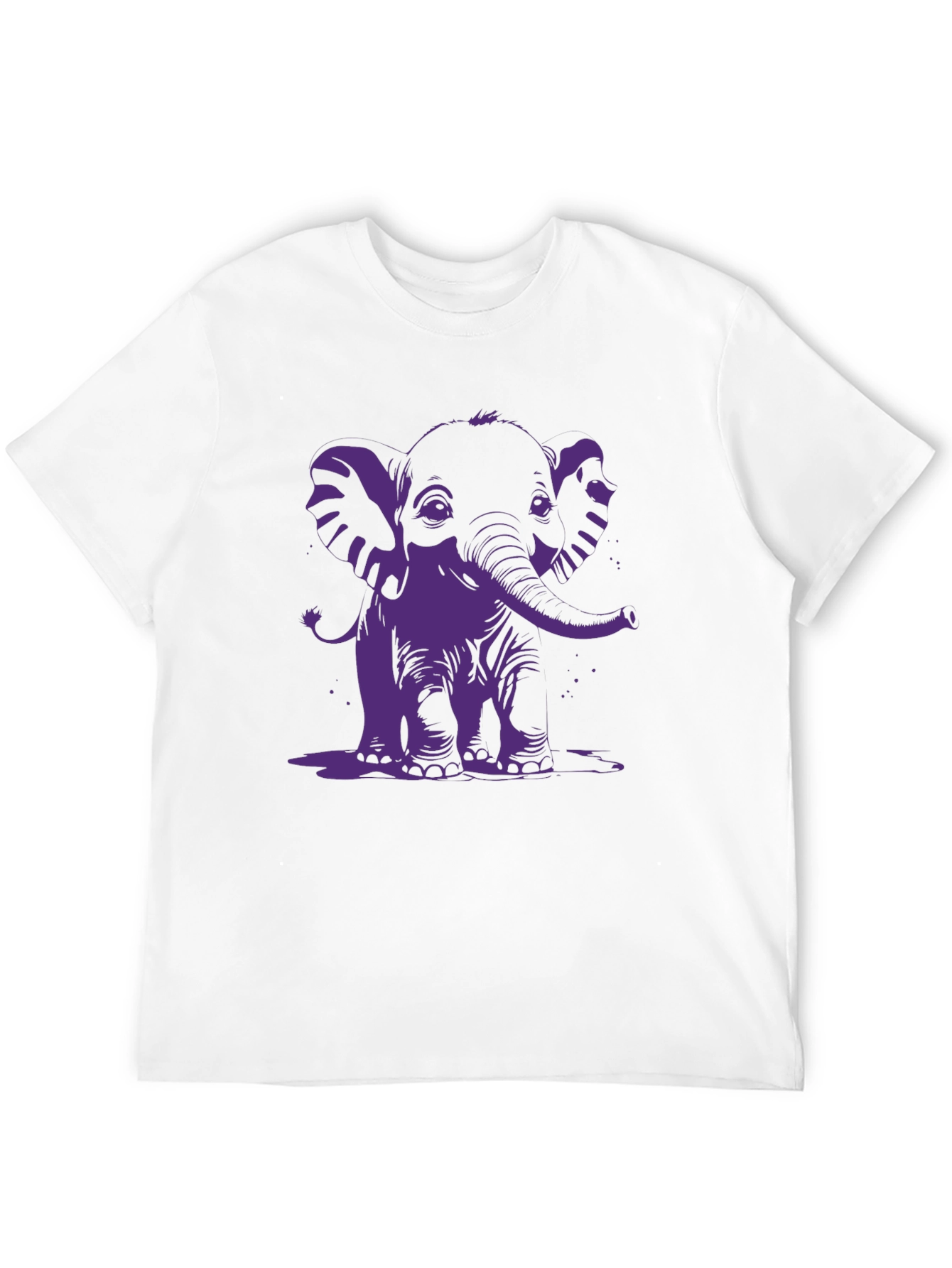 Elephant Graphic Tee - Unique Print T-Shirt