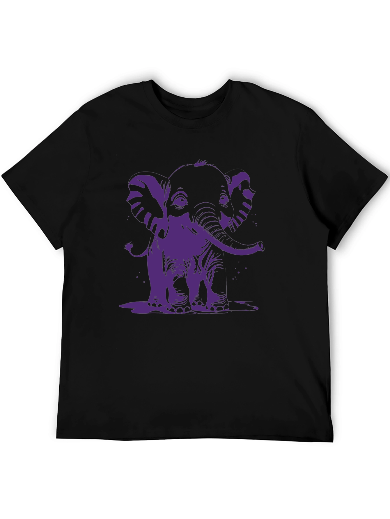 Elephant Graphic Tee - Unique Print T-Shirt