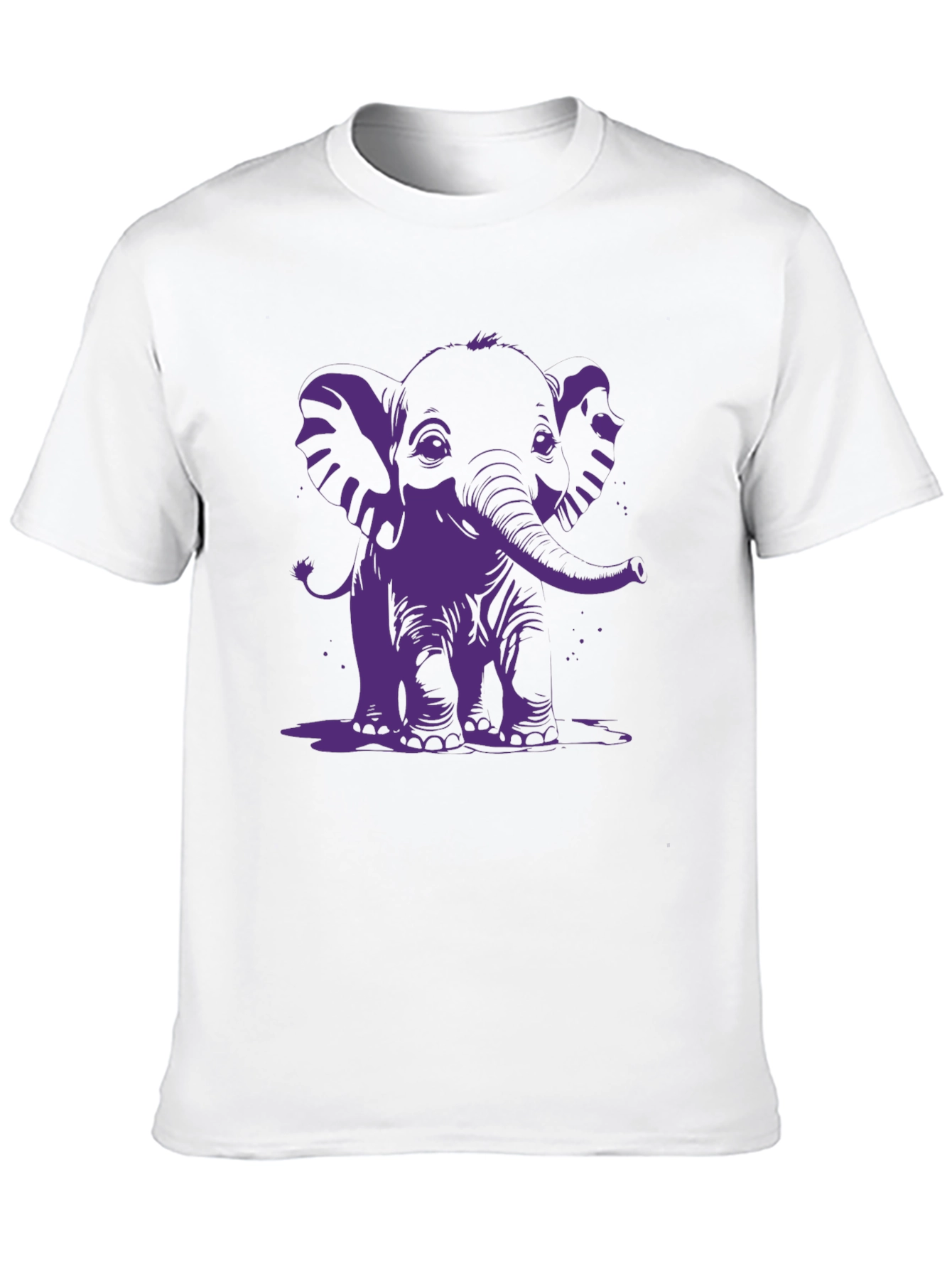 Elephant Graphic Tee - Unique Print T-Shirt