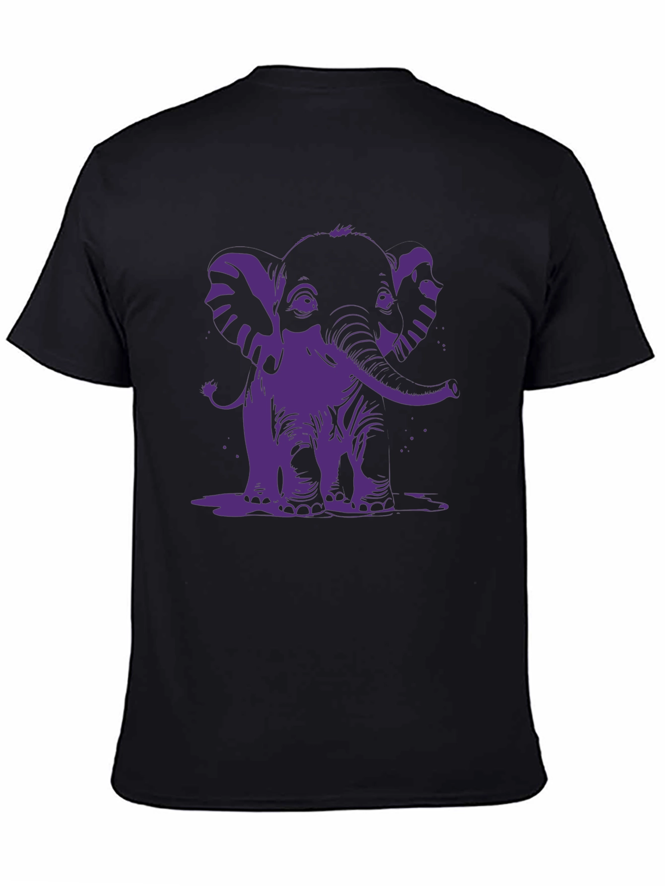 Elephant Graphic Tee - Unique Print T-Shirt
