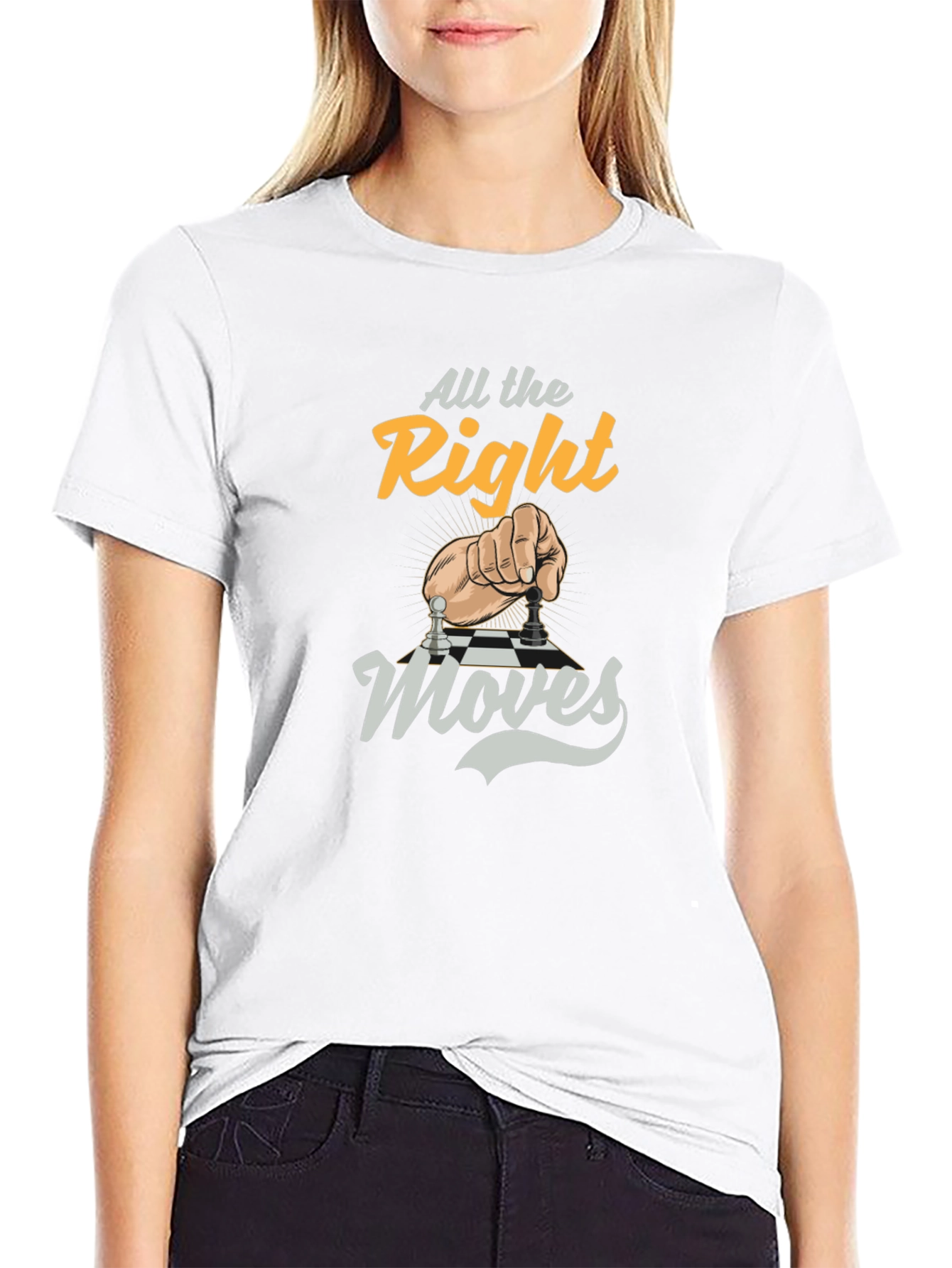 Chess Moves T-Shirt - All The Right Moves Tee