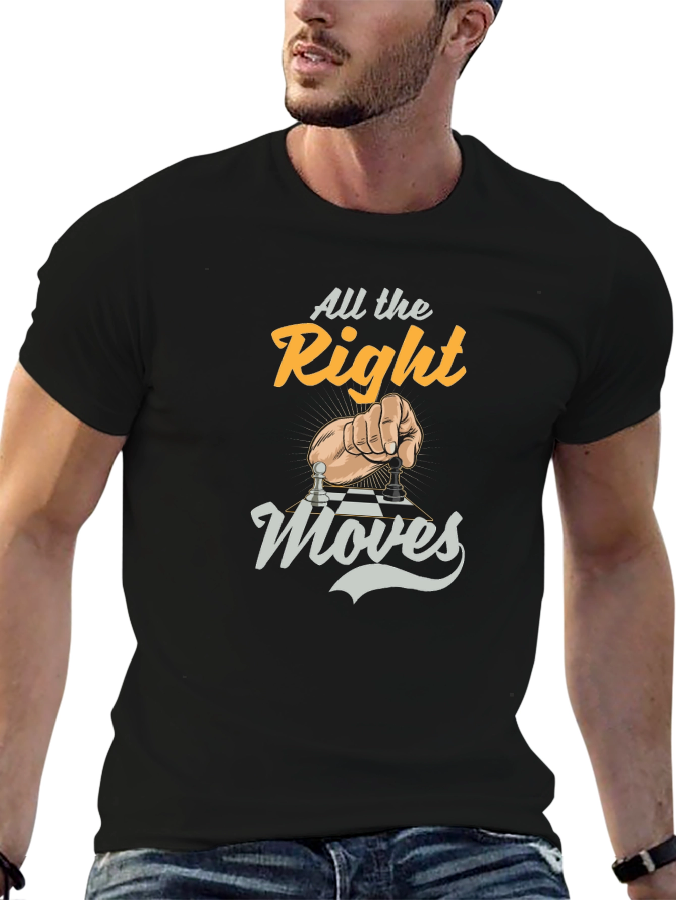 Chess Moves T-Shirt - All The Right Moves Tee