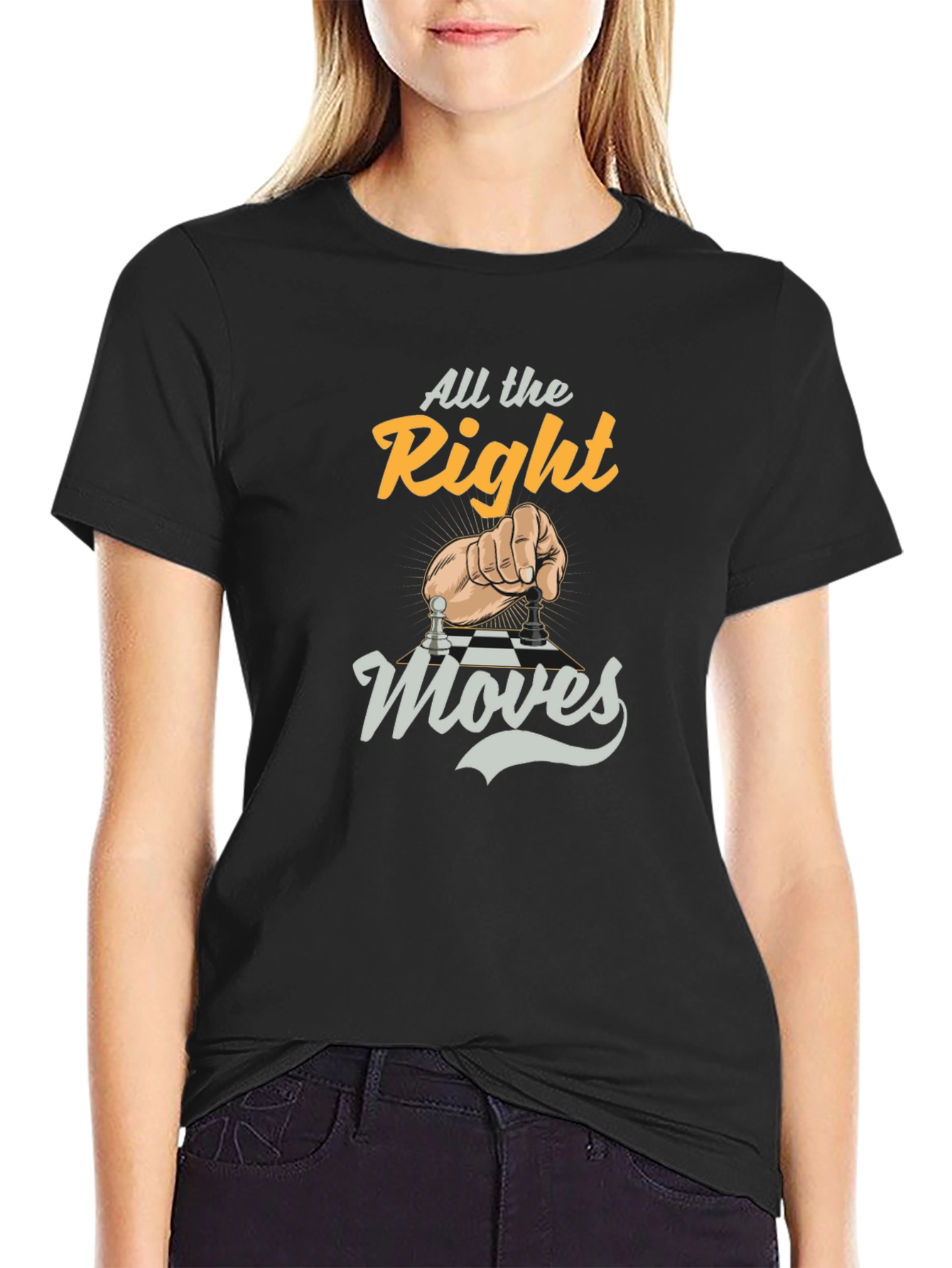 Chess Moves T-Shirt - All The Right Moves Tee
