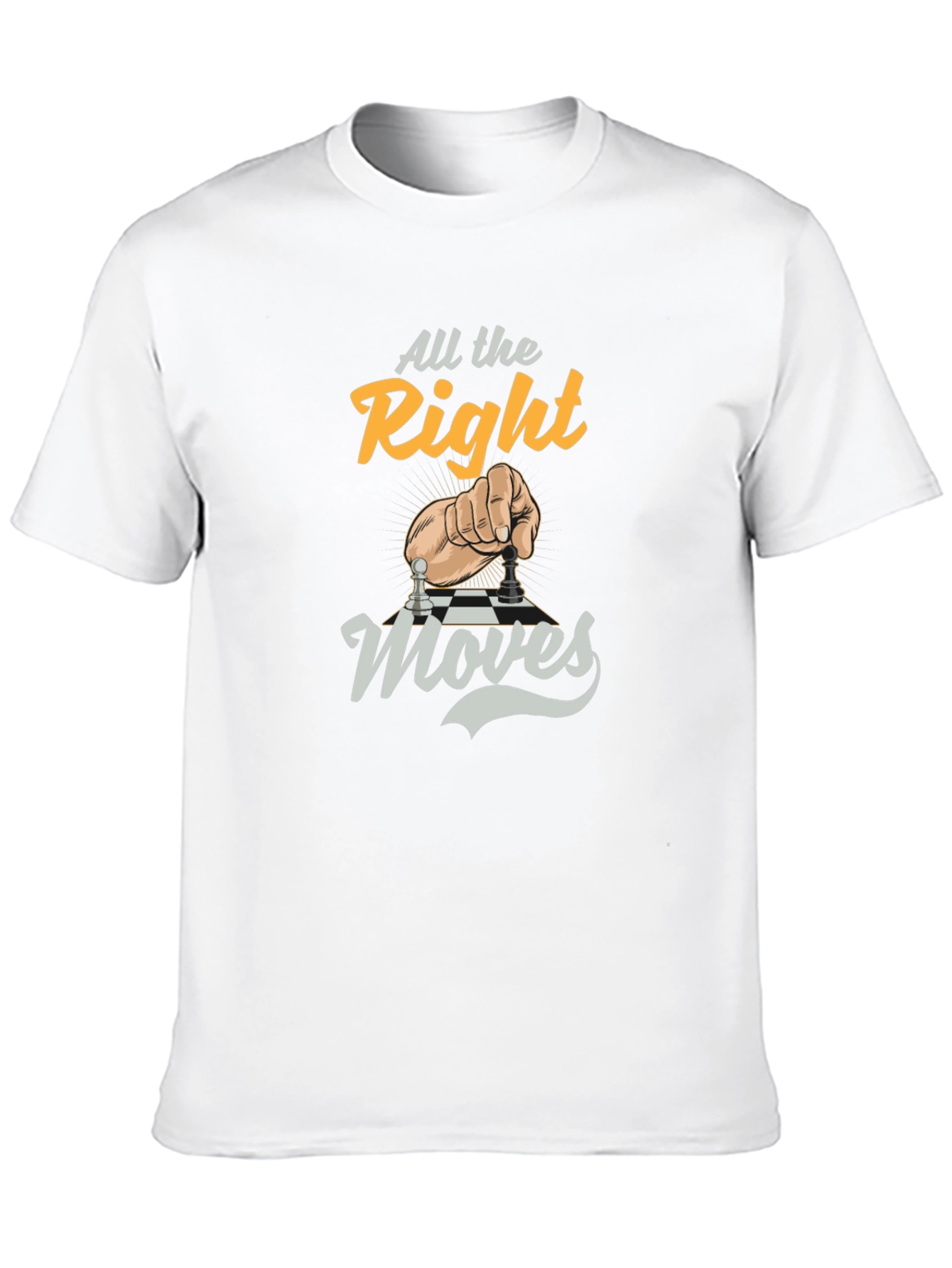 Chess Moves T-Shirt - All The Right Moves Tee