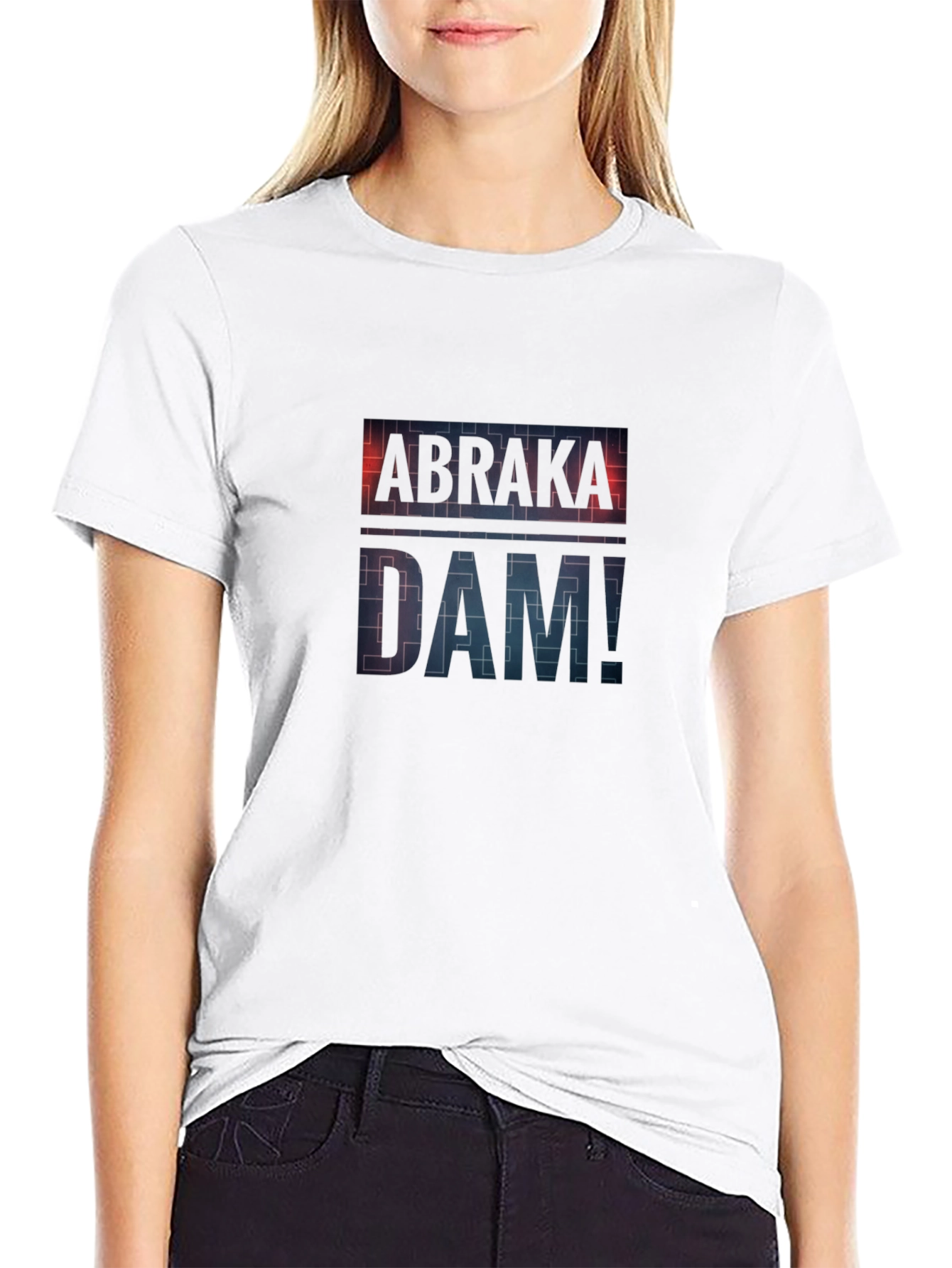 Abraka Dam! Graphic Tee - Novelty Print