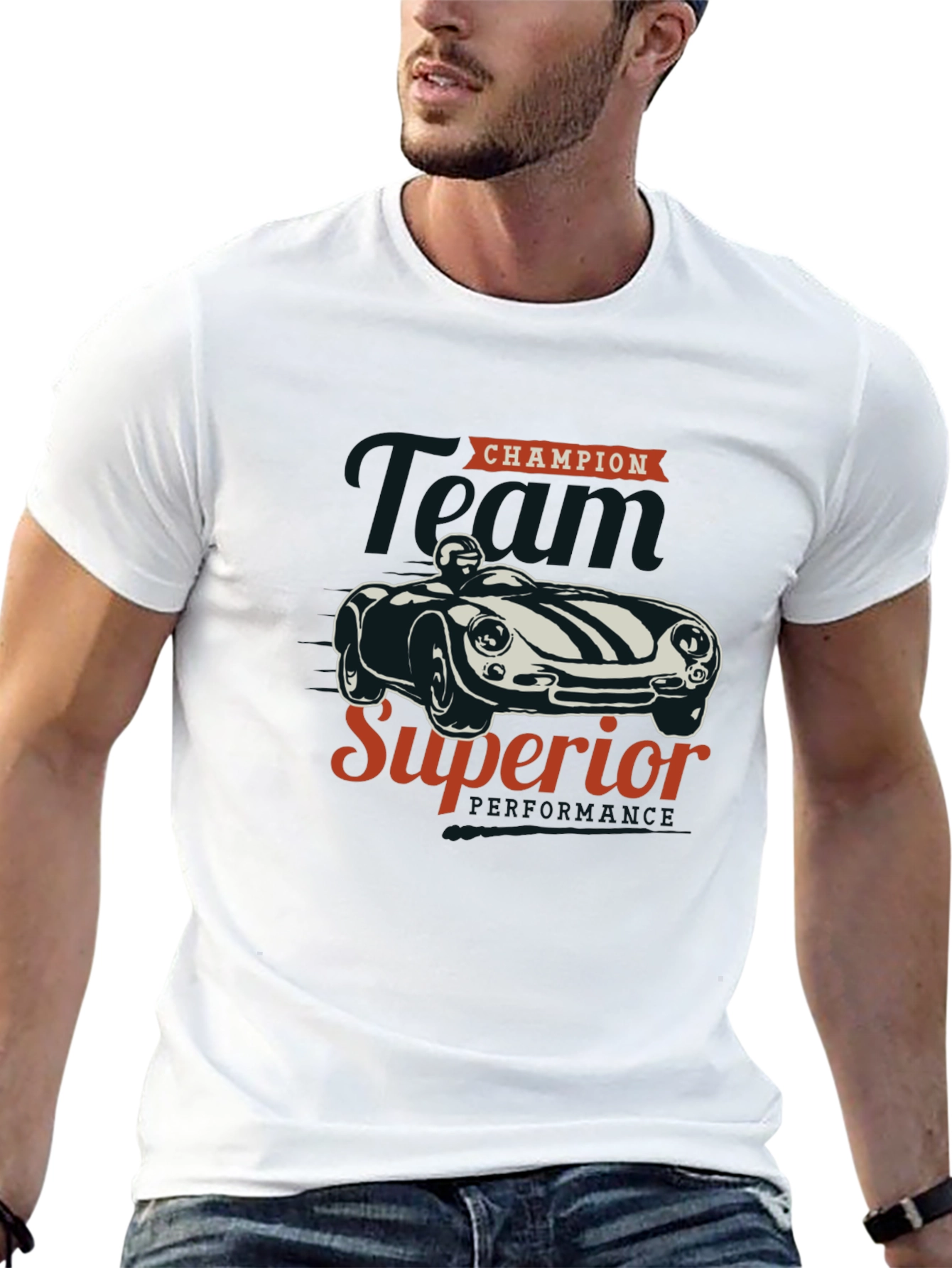 Champion Superior Car Graphic T-Shirt