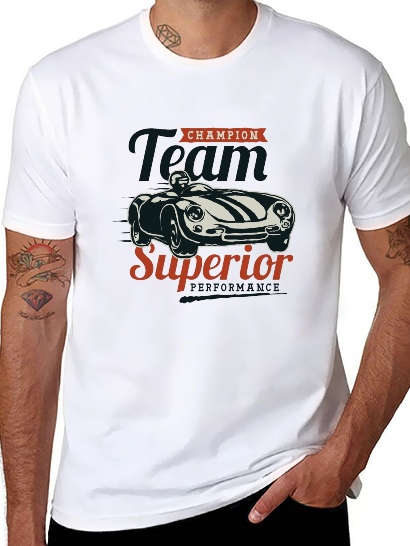 Champion Superior Car Graphic T-Shirt