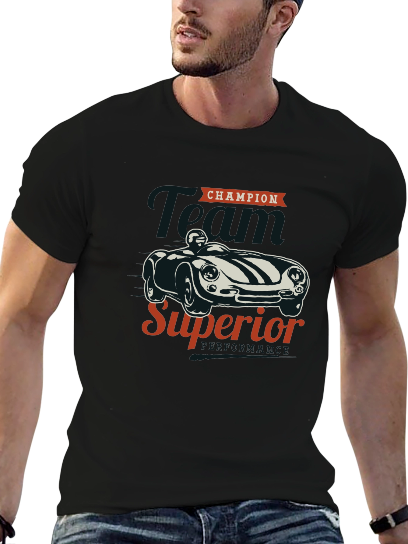 Champion Superior Car Graphic T-Shirt