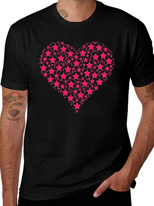 Heart of Stars Black T-Shirt