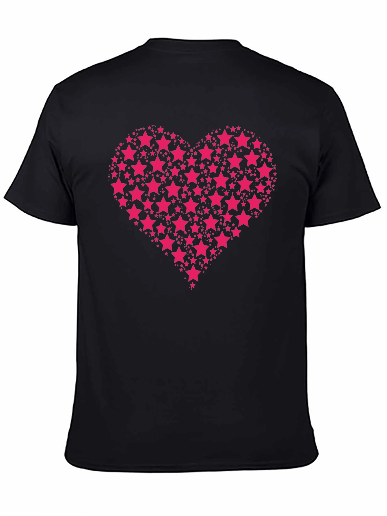 Heart of Stars Black T-Shirt
