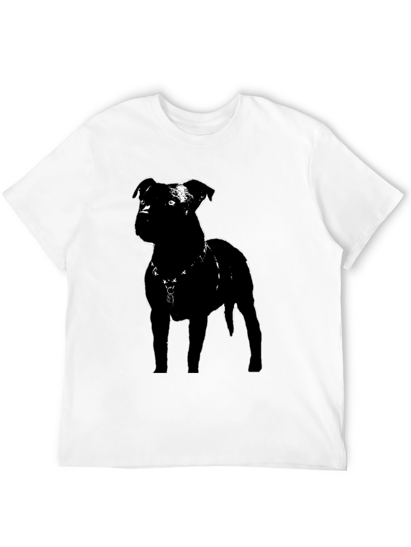 Black Dog Graphic Tee - Stylish & Comfortable