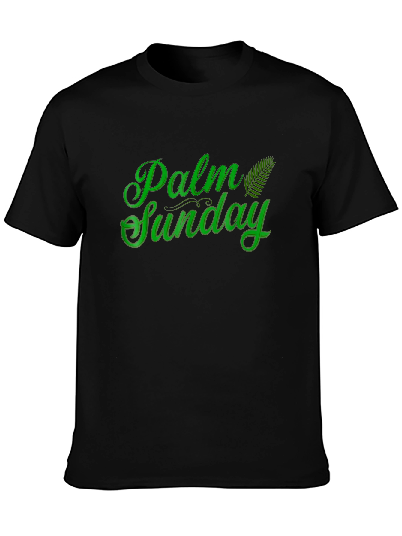 Palm Sunday Black T-Shirt