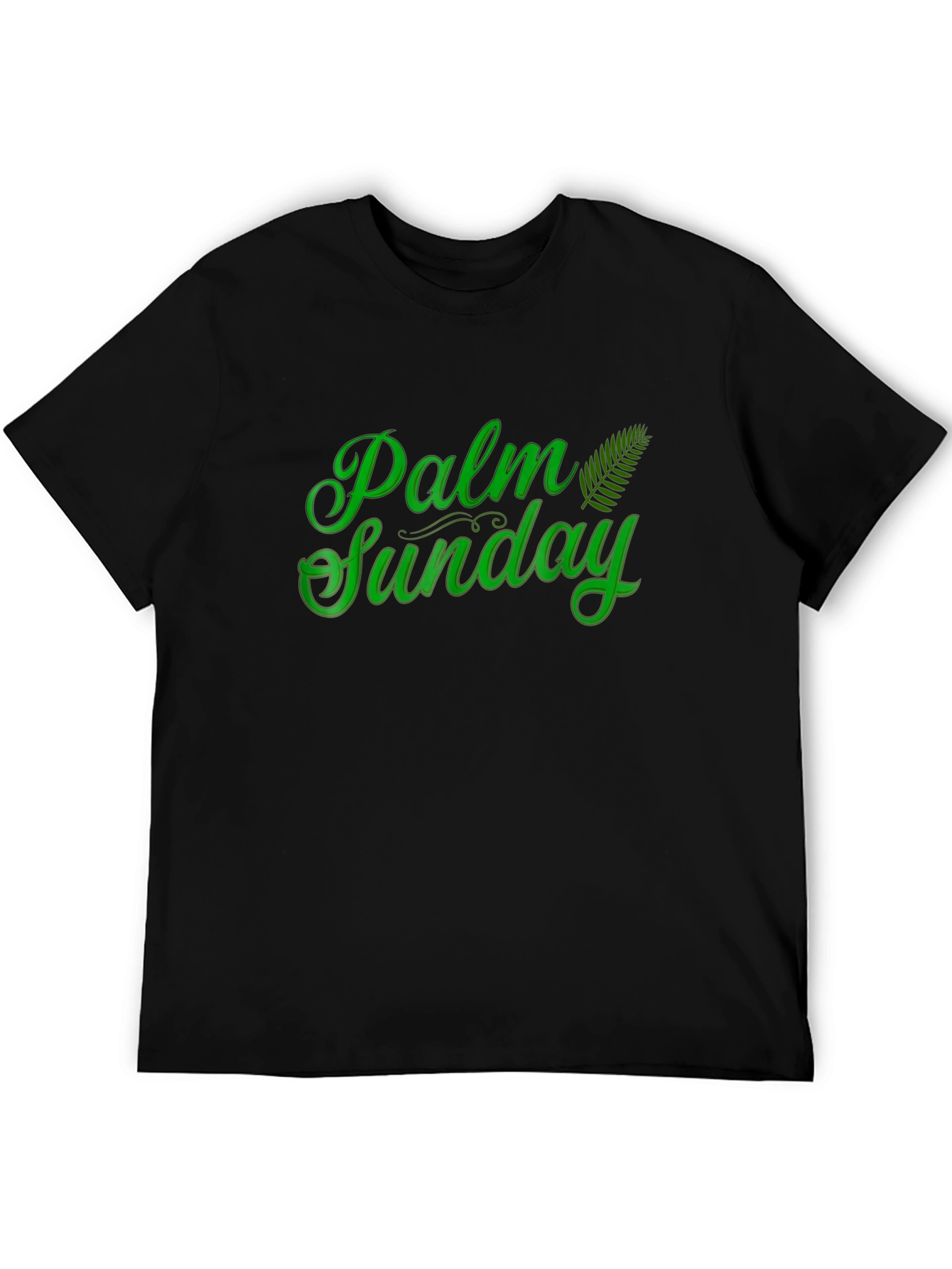 Palm Sunday Black T-Shirt