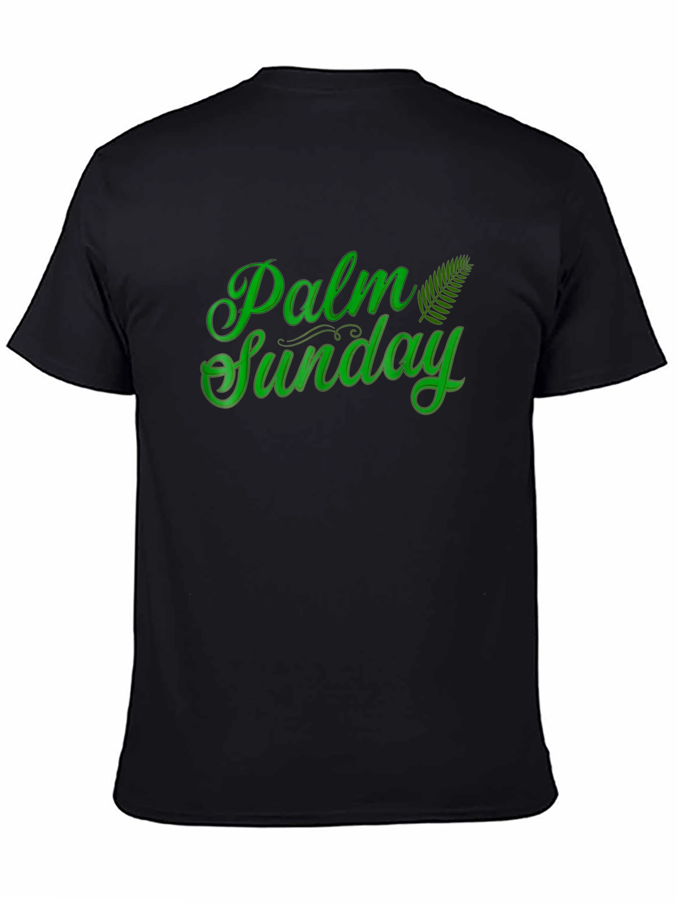 Palm Sunday Black T-Shirt