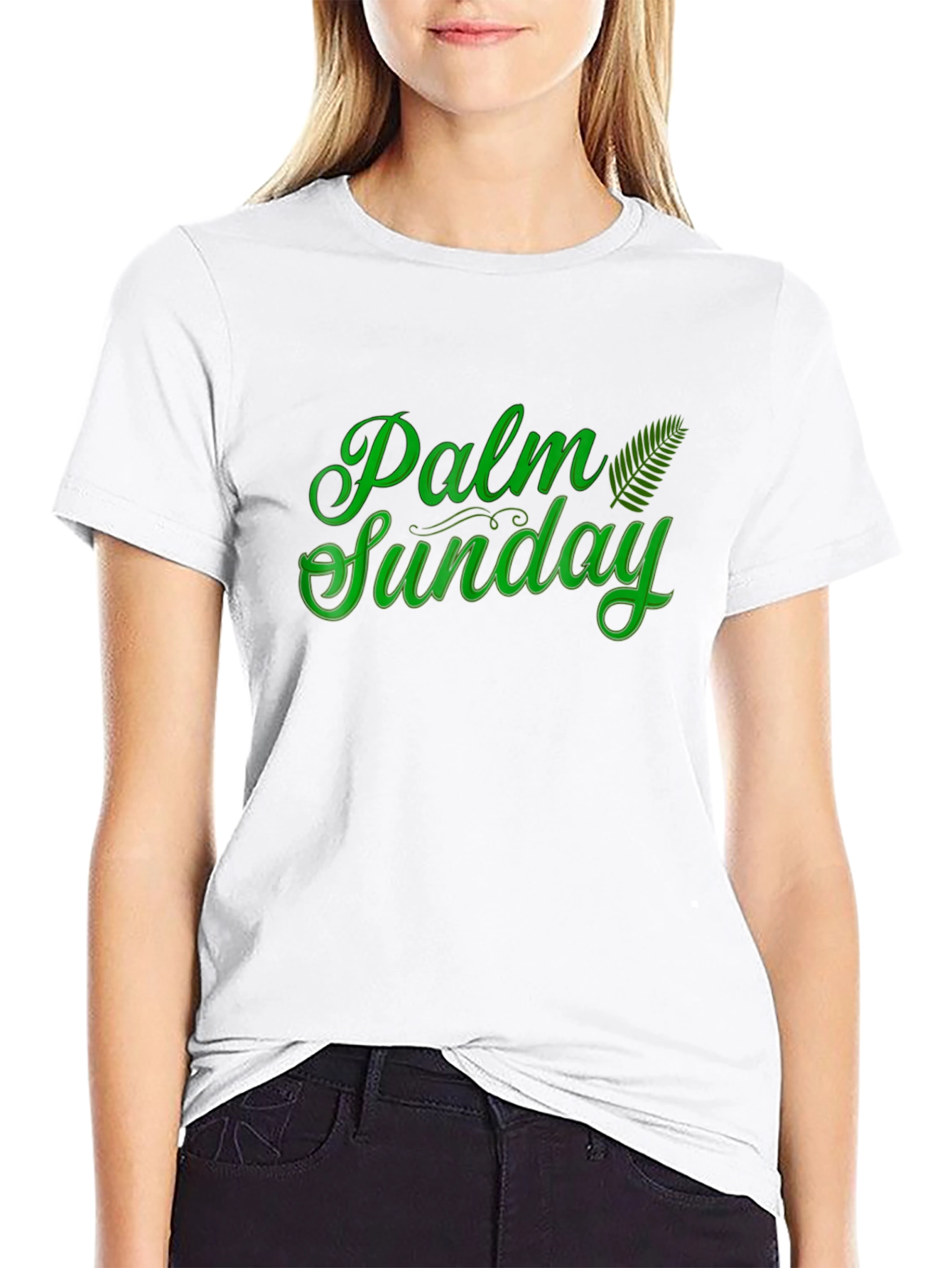 Palm Sunday Black T-Shirt