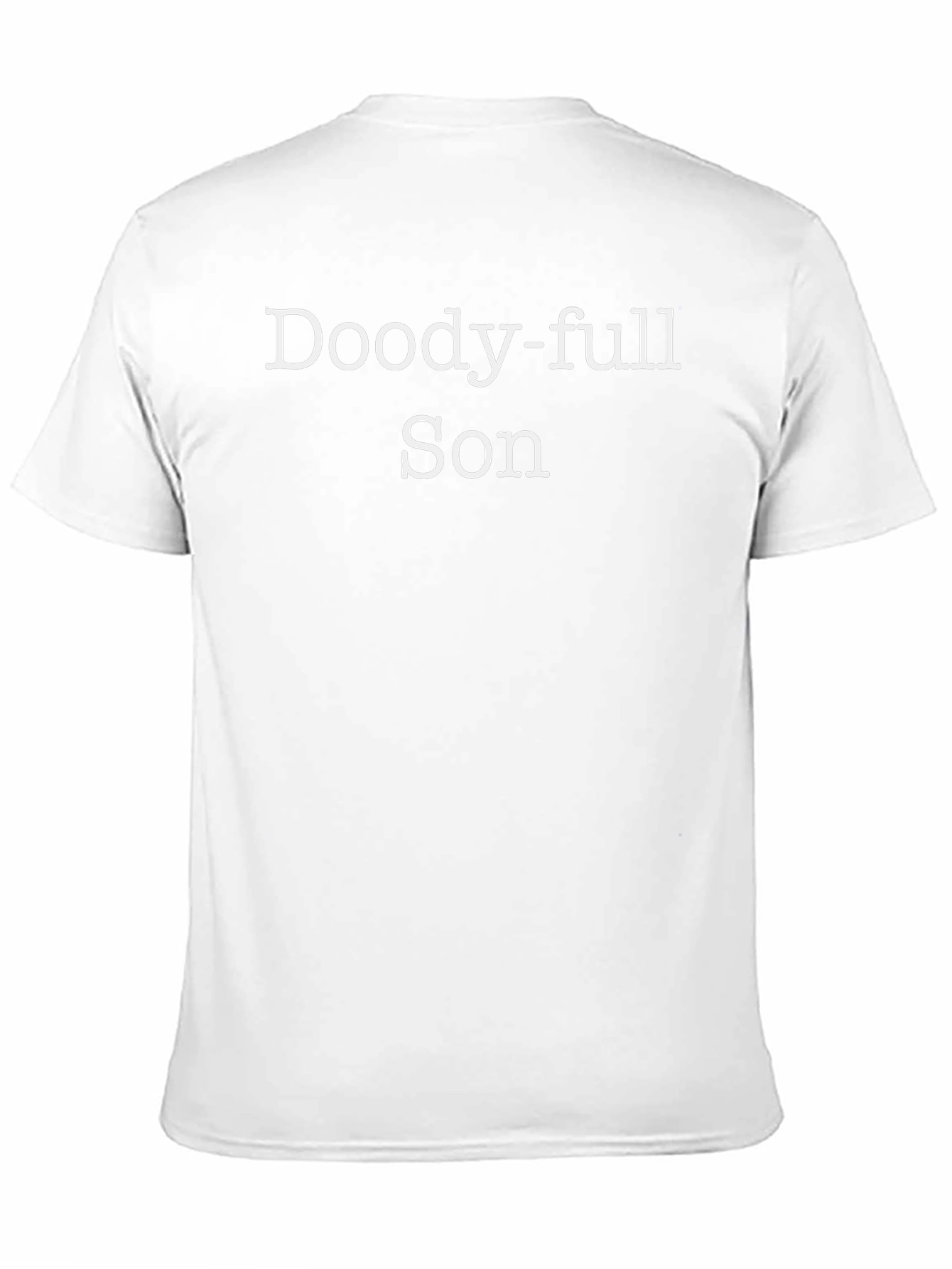 Doody-full Son Funny Graphic Tee - Black