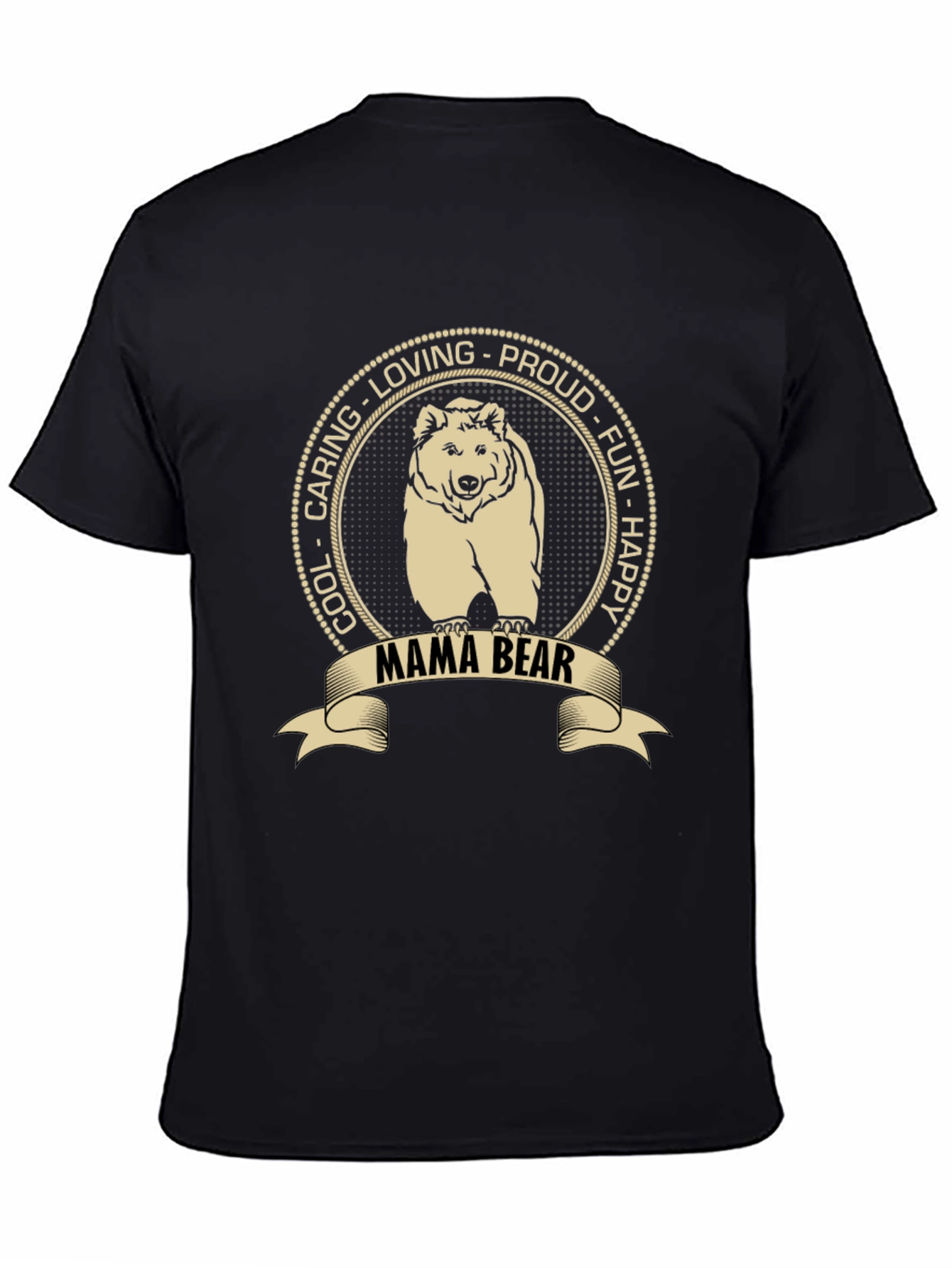 Mama Bear Graphic Tee - Soft & Stylish