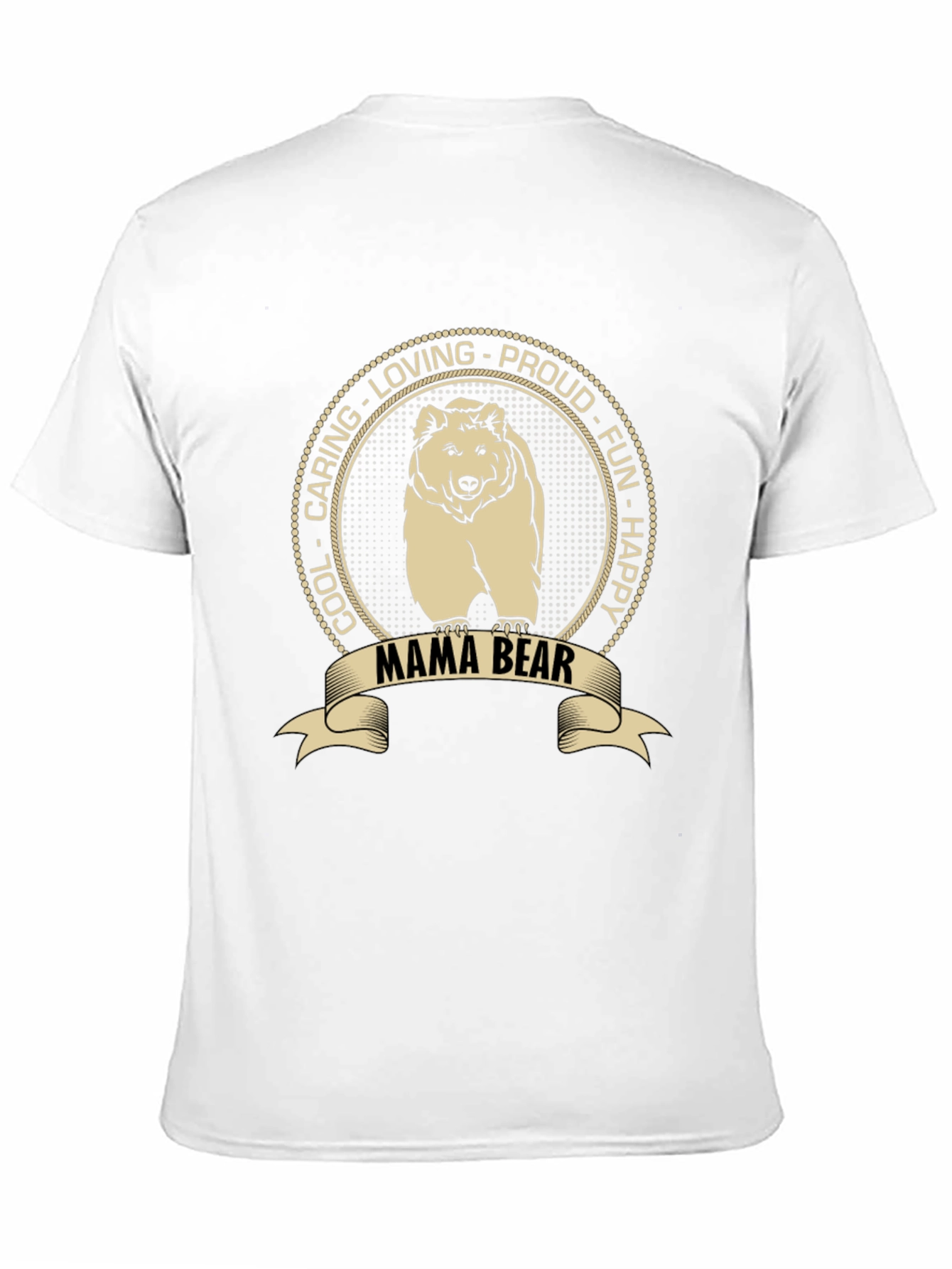 Mama Bear Graphic Tee - Soft & Stylish