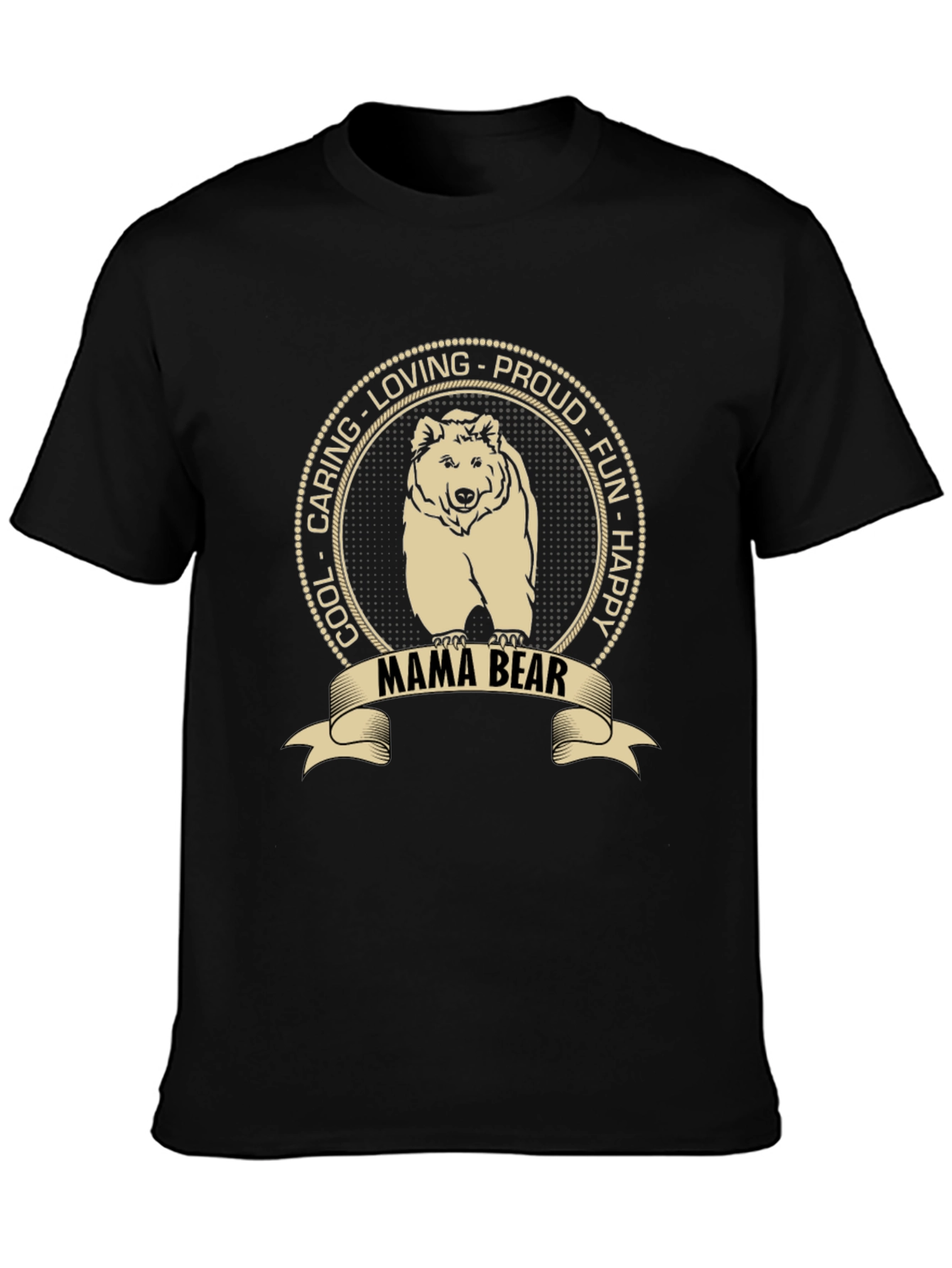 Mama Bear Graphic Tee - Soft & Stylish