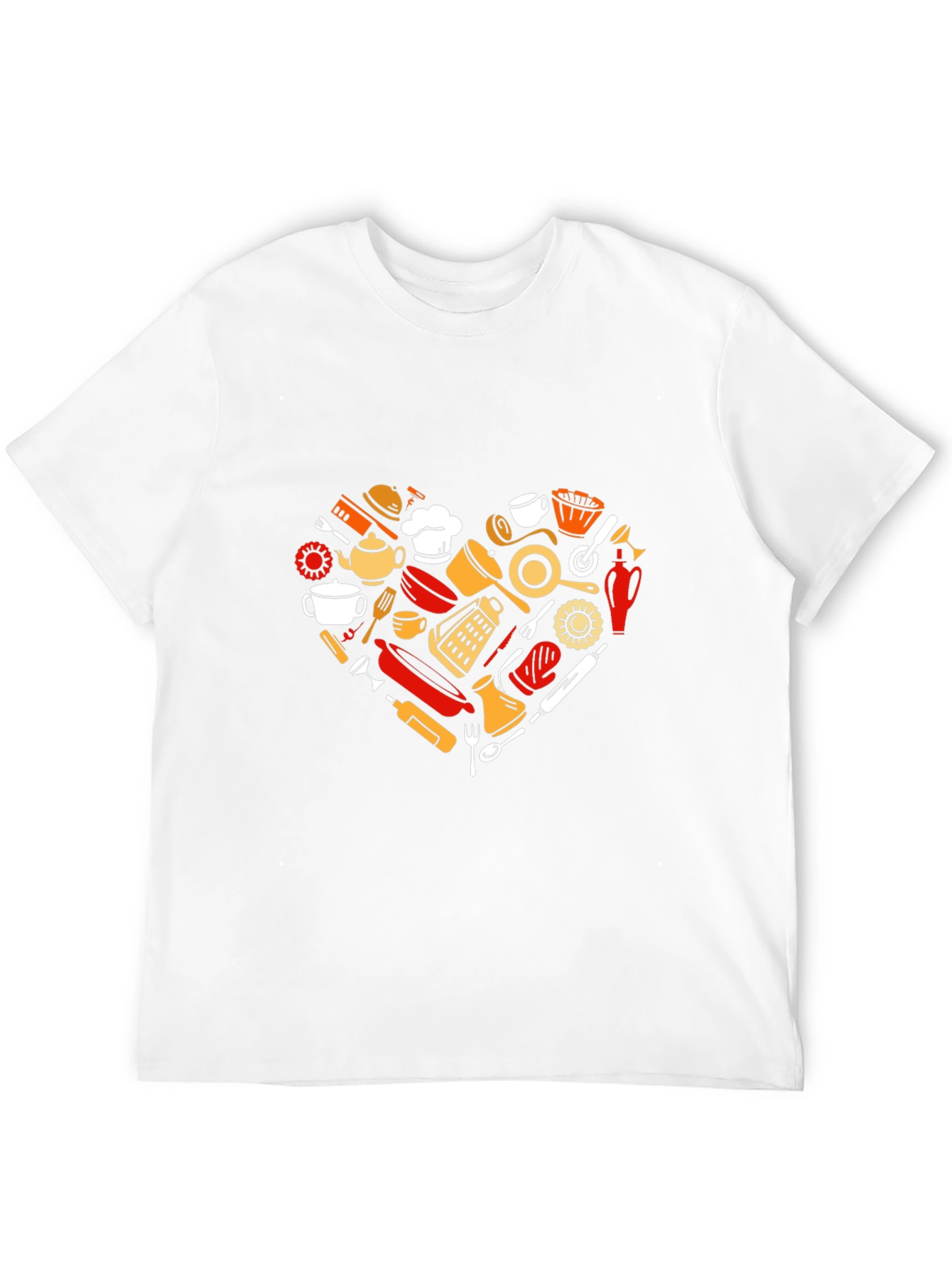 Heart Shaped Cooking T-Shirt