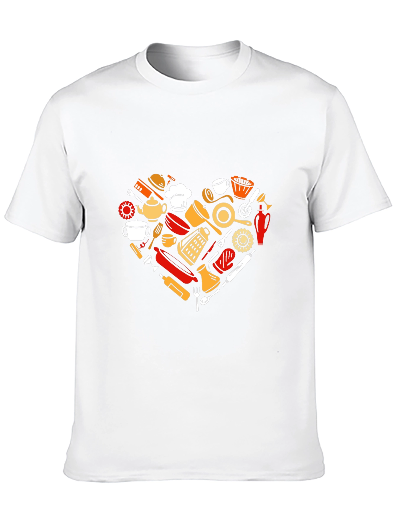 Heart Shaped Cooking T-Shirt