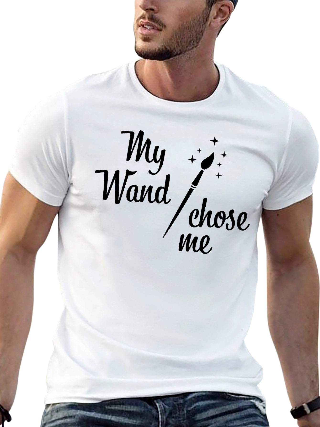 My Wand Chose Me T-Shirt - Painter Gift