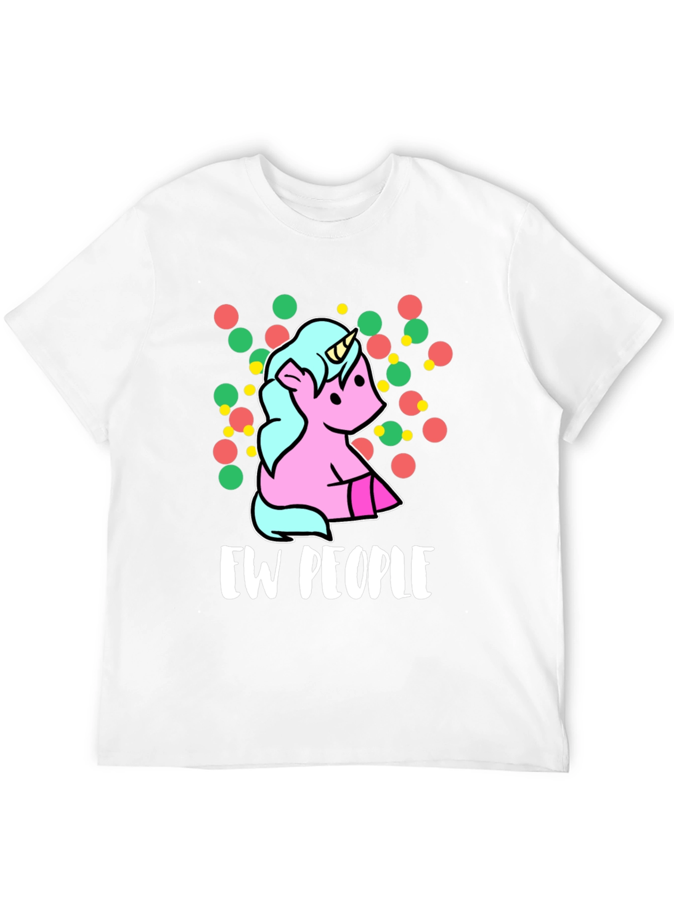 Ew People Unicorn Graphic T-Shirt
