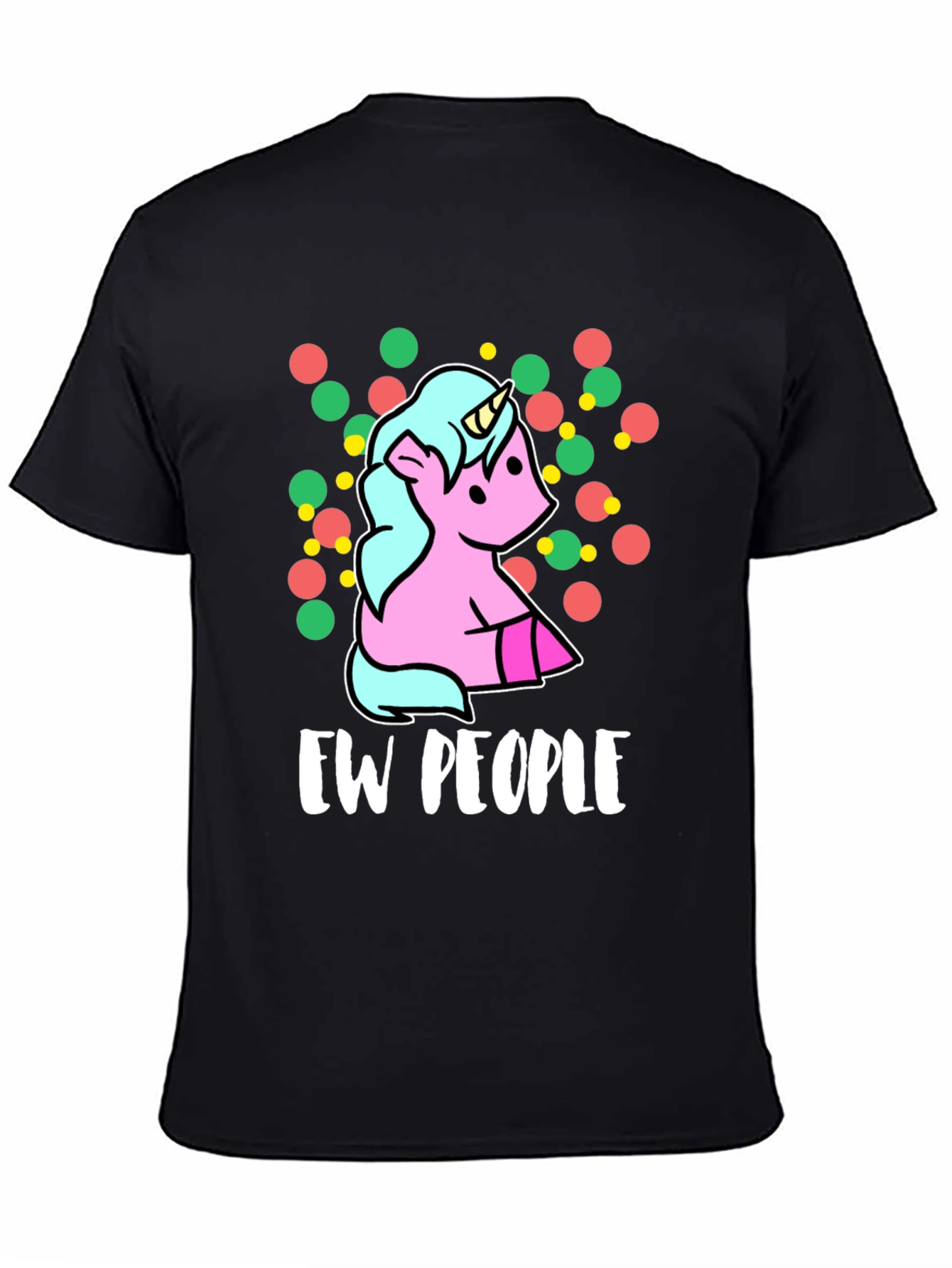 Ew People Unicorn Graphic T-Shirt