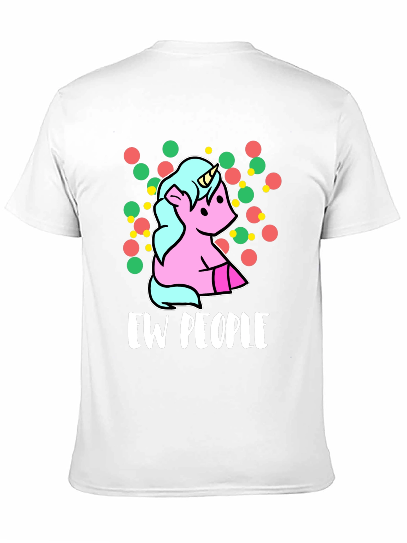 Ew People Unicorn Graphic T-Shirt