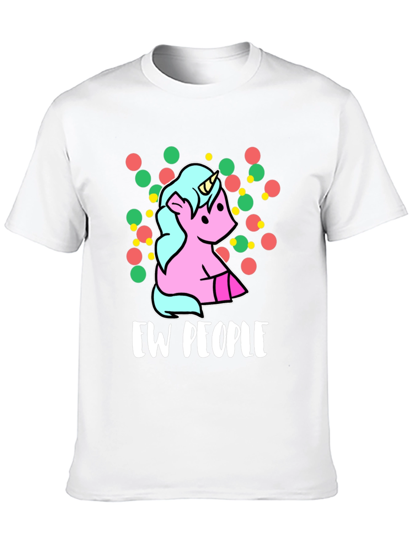 Ew People Unicorn Graphic T-Shirt