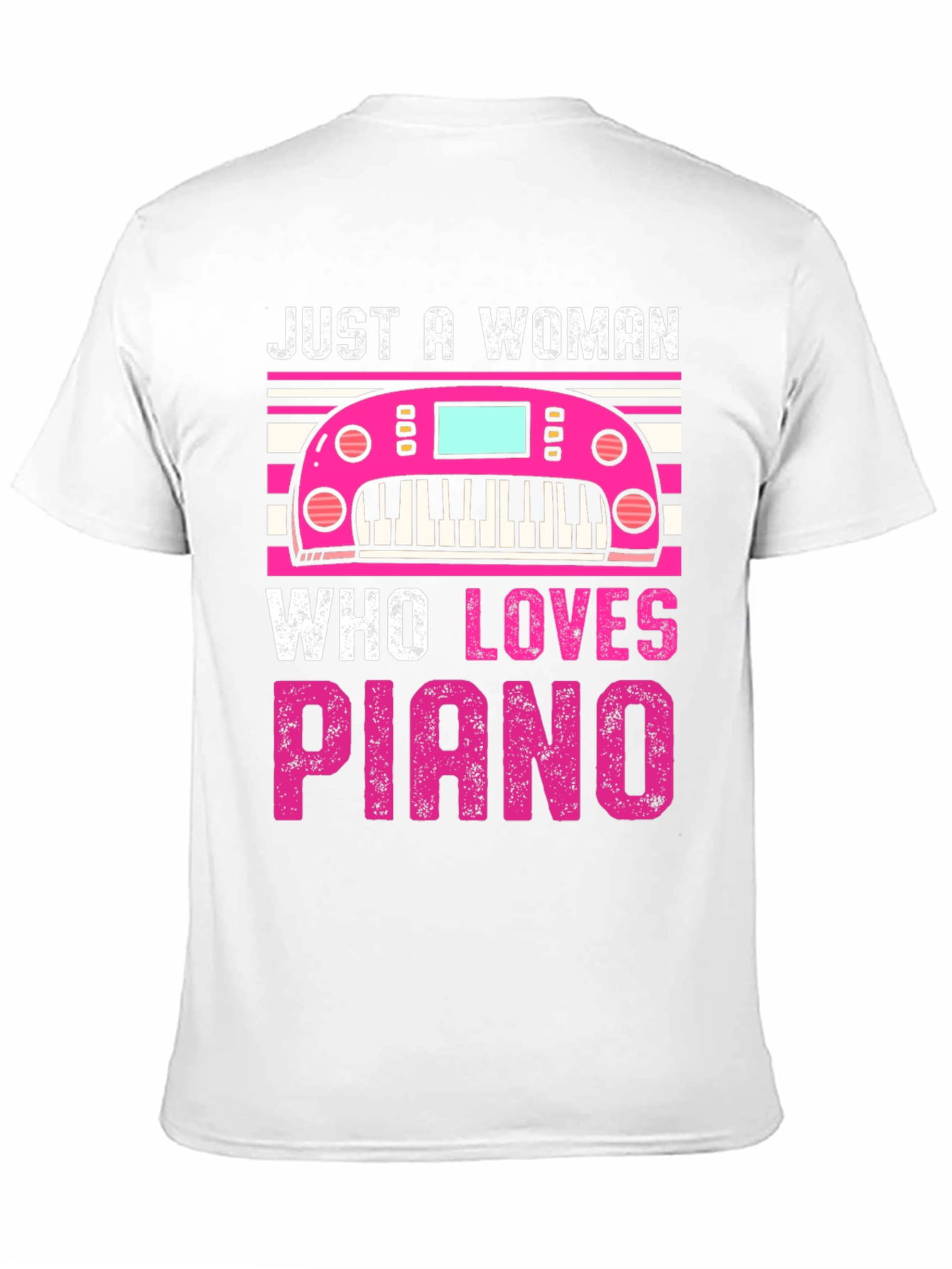Piano Lover Womans Graphic Tee