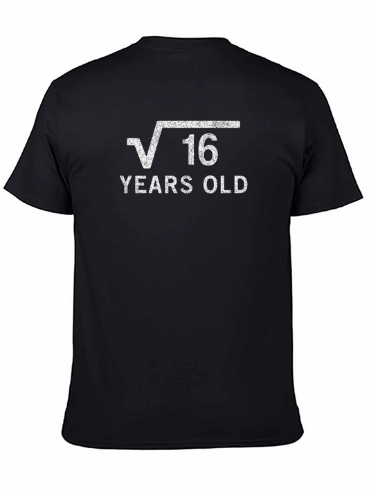 Funny 16th Birthday Math T-Shirt