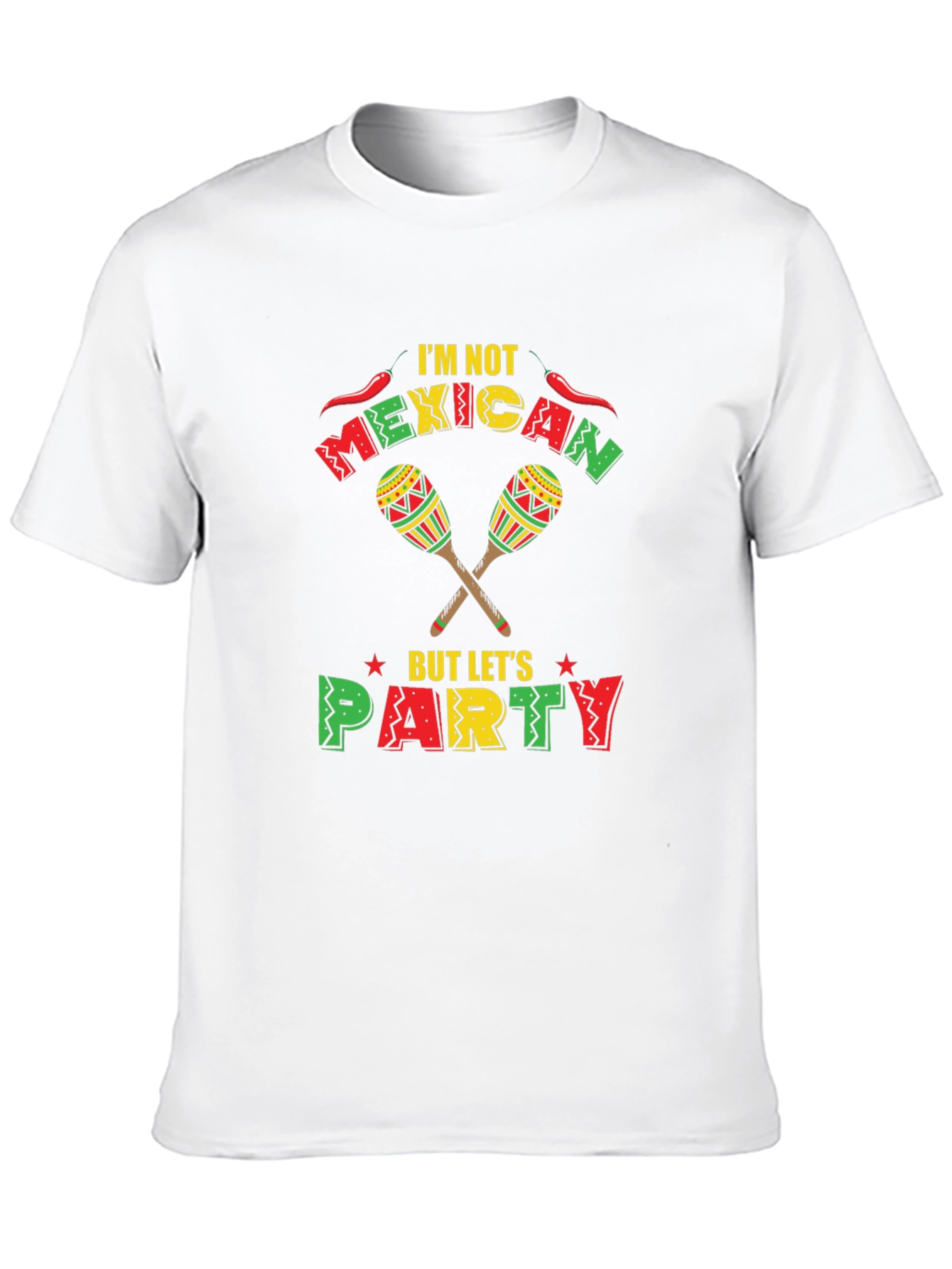 Mexican Fiesta T-Shirt - Lets Party!