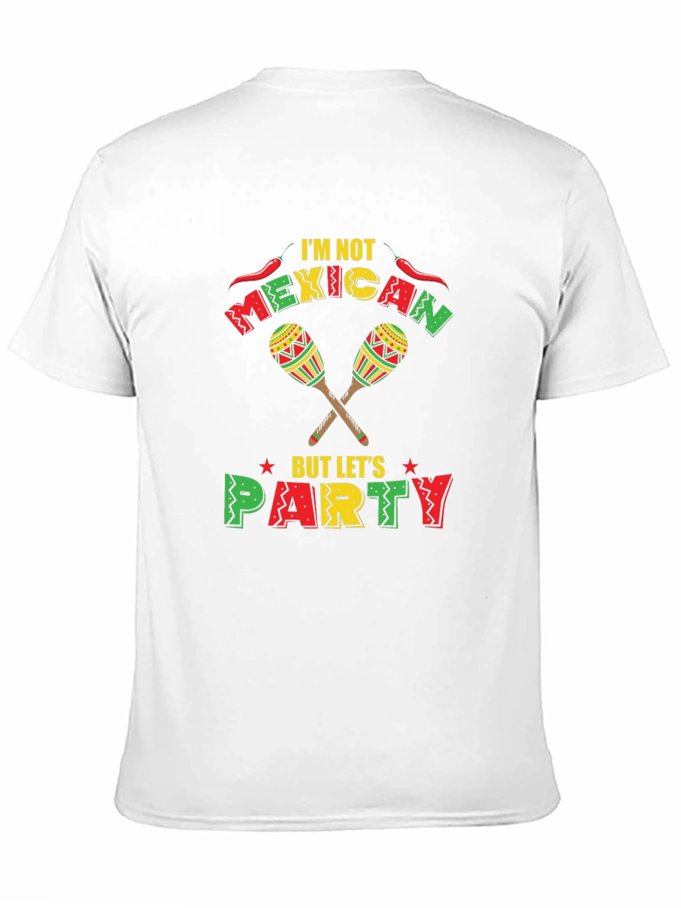 Mexican Fiesta T-Shirt - Lets Party!