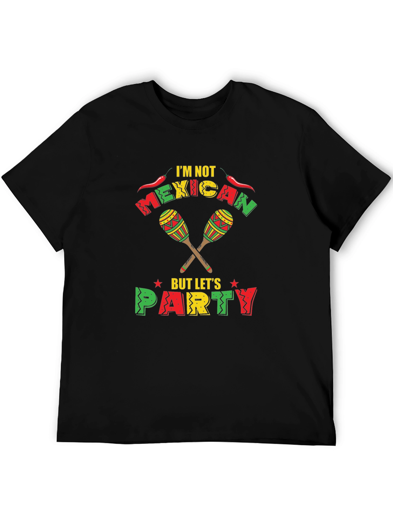 Mexican Fiesta T-Shirt - Lets Party!